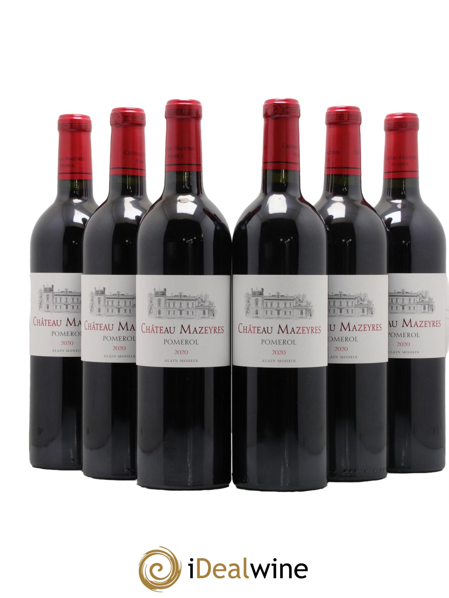 Château Mazeyres 2020 - Lot de 6 bouteilles - 0