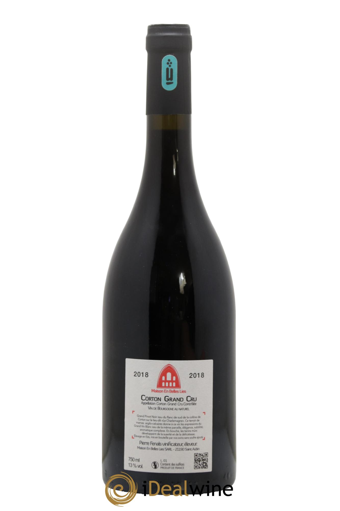 Corton Le Charlemagne Maison En Belles Lies 2018 - Lot of 1 bottle - 1