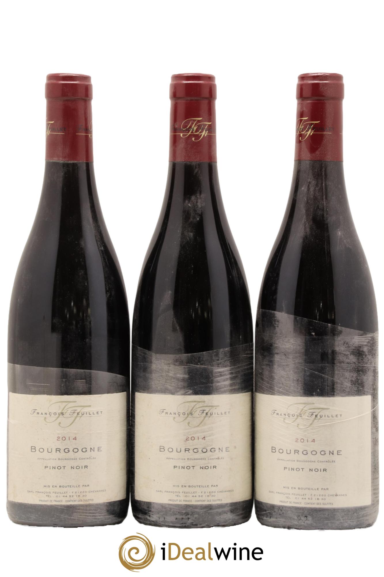 Bourgogne Domaine Francois Feuillet 2014 - Lot de 3 bouteilles - 0