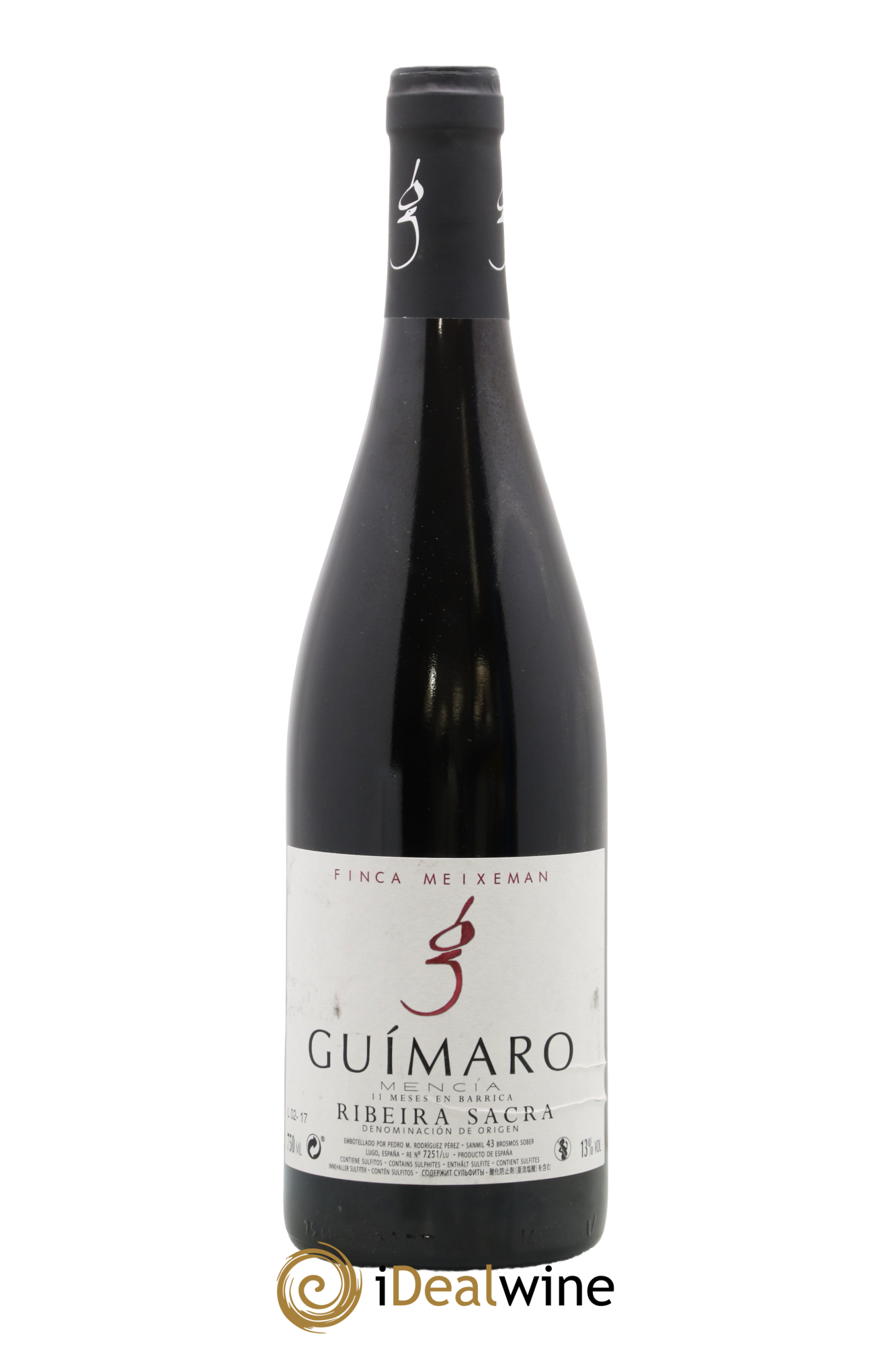 Ribeira Sacra DO Finca Meixeman Guímaro 2017 - Lotto di 1 bottiglia - 0