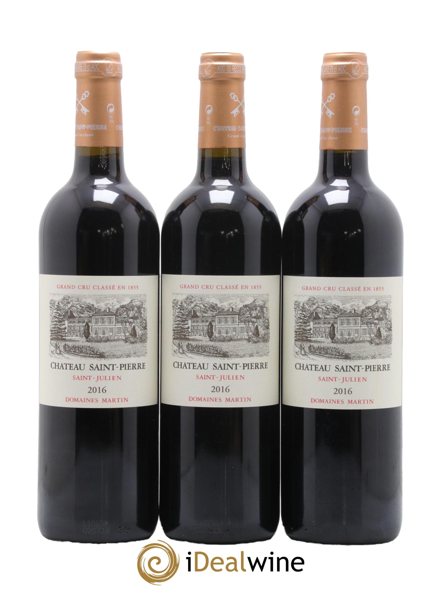 Château Saint-Pierre 4ème Grand Cru Classé 2016 - Lot de 12 bouteilles - 3