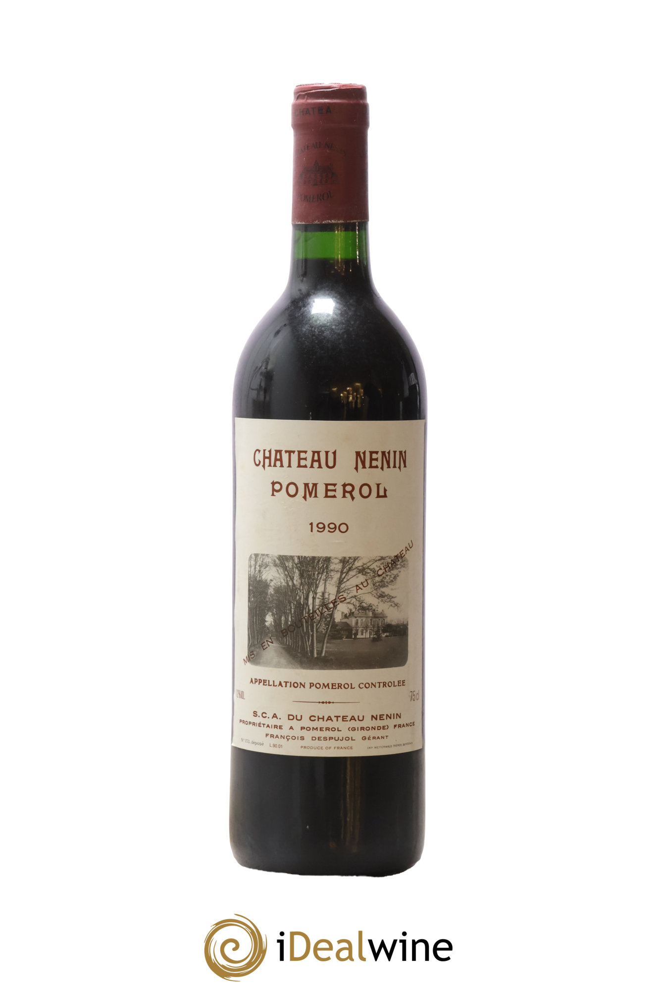 Château Nenin 1990 - Lot of 1 bottle - 0