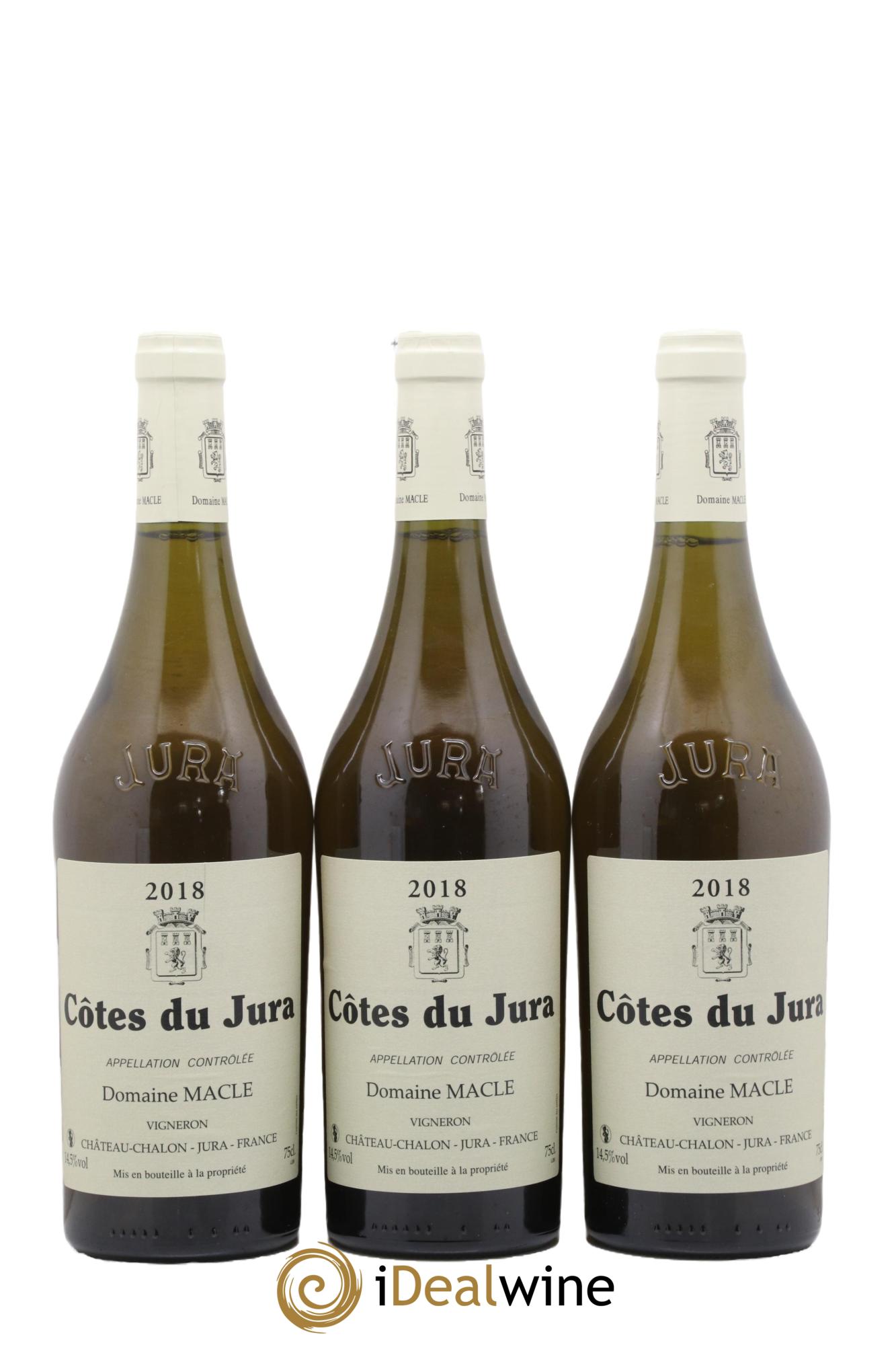 Côtes du Jura Jean Macle 2018 - Lot de 3 bouteilles - 0