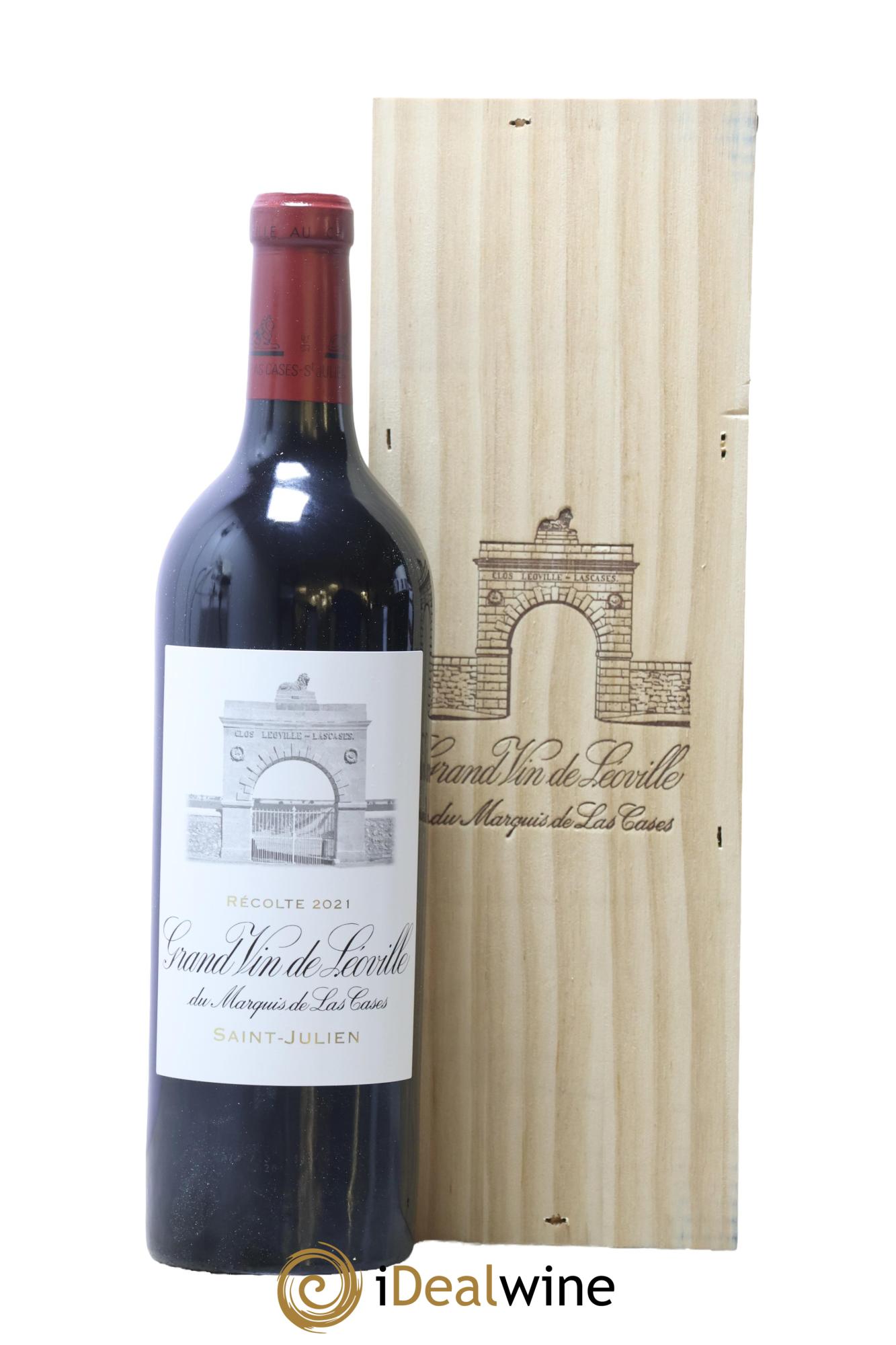 Château Léoville Las Cases 2ème Grand Cru Classé 2021 - Lote de 1 botella - 0