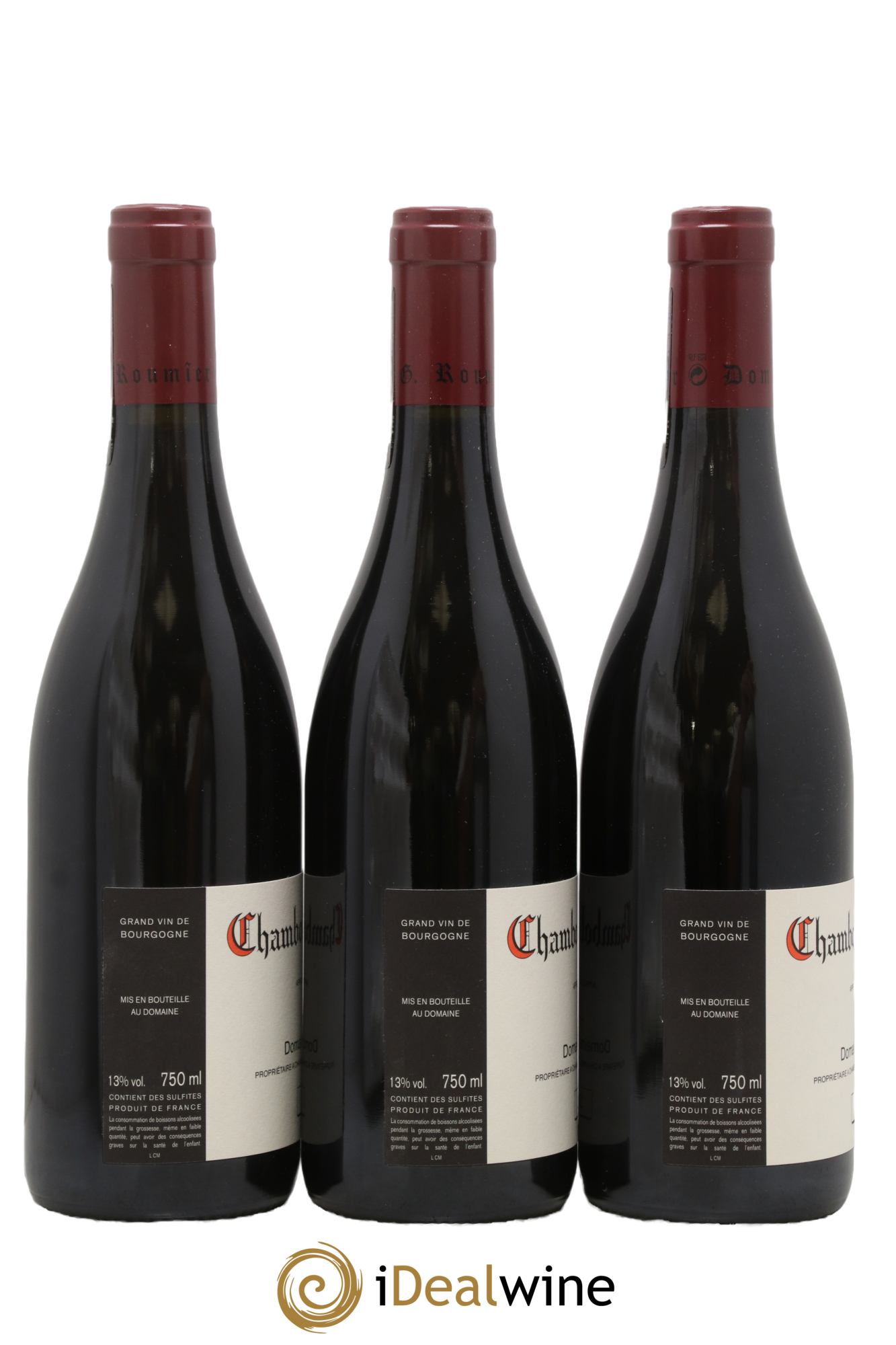 Chambolle-Musigny Georges Roumier (Domaine) 2013 - Lot de 3 bouteilles - 1