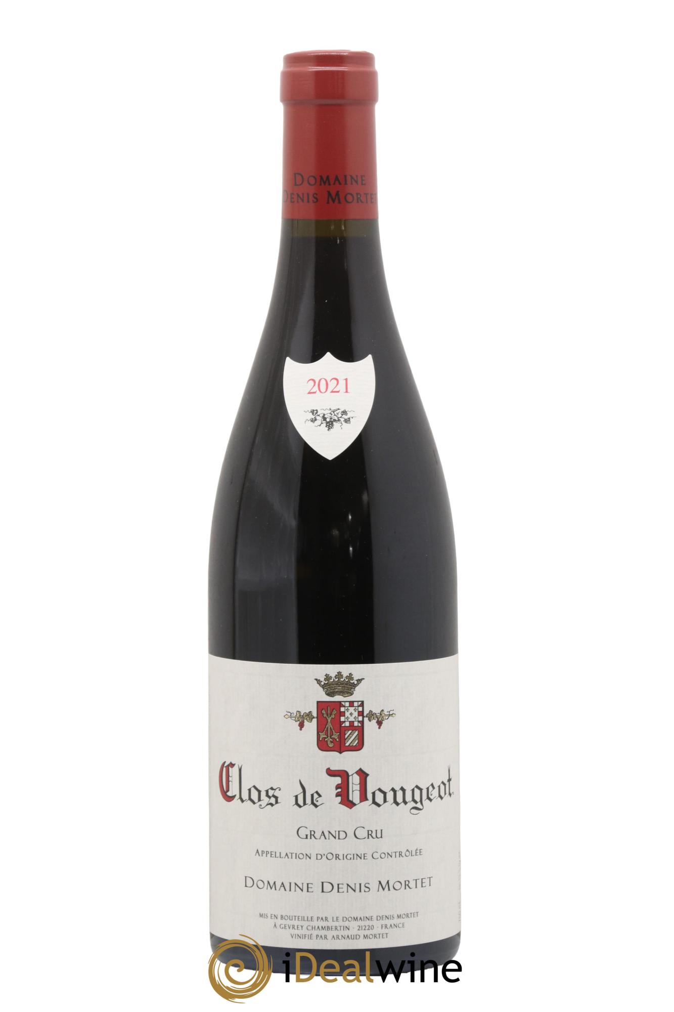Clos de Vougeot Grand Cru Denis Mortet (Domaine) 2021 - Posten von 1 Flasche - 0