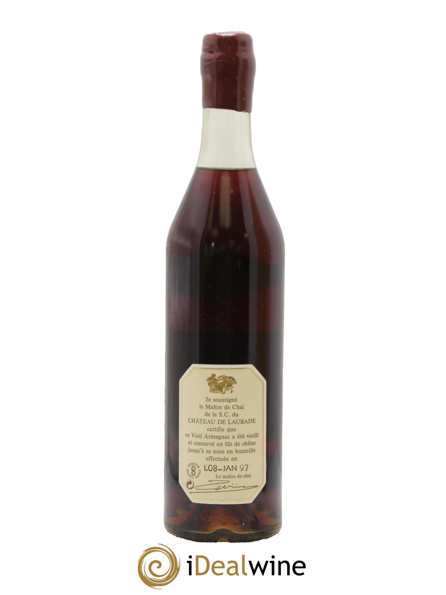Bas-Armagnac Château de Laubade 1957 - Lot of 1 bottle - 2