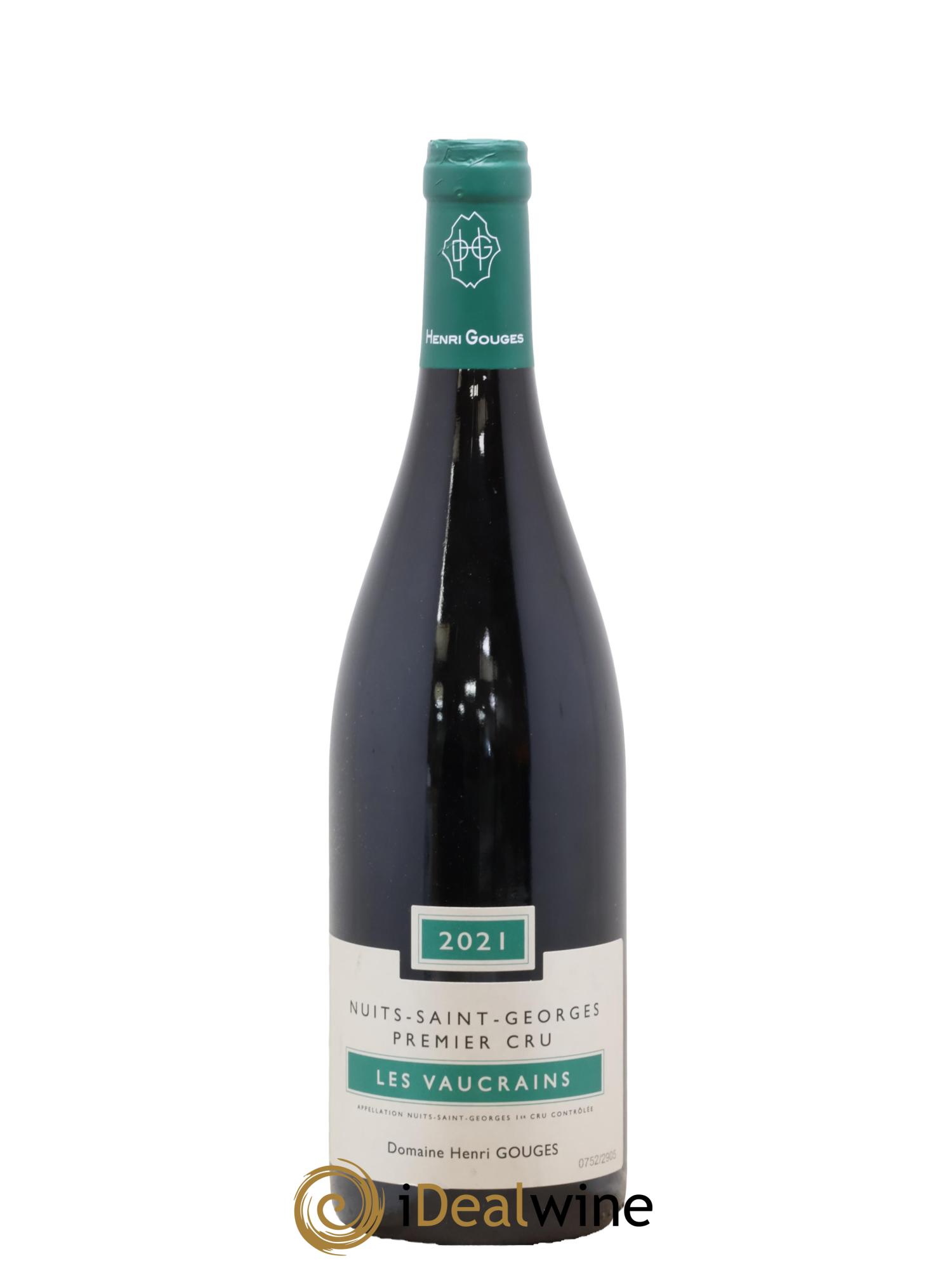 Nuits-Saint-Georges 1er Cru Les Vaucrains Henri Gouges 2021 - Lot de 1 bouteille - 0