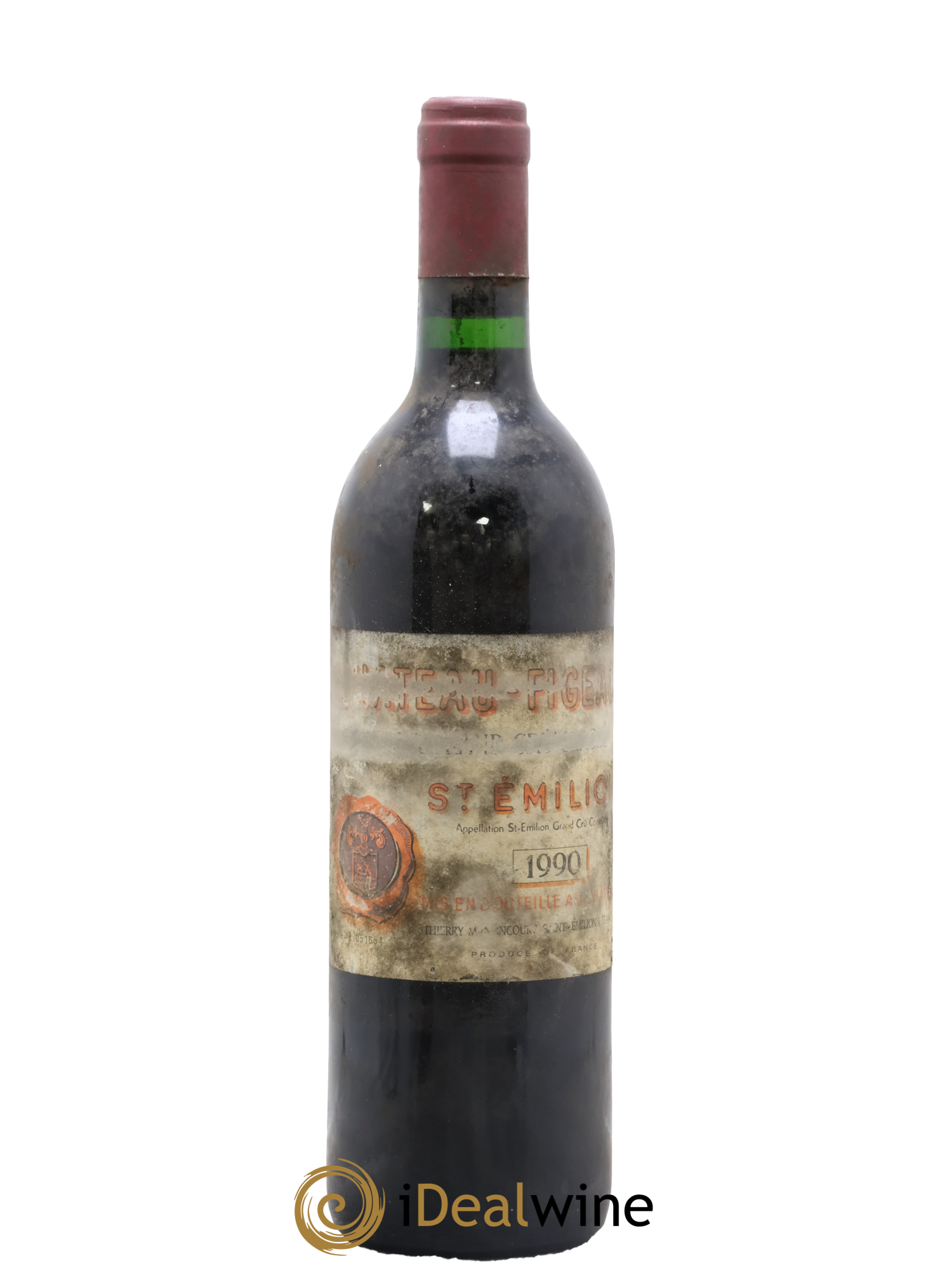 Château Figeac 1er Grand Cru Classé A 1990 - Lot de 1 bouteille - 0