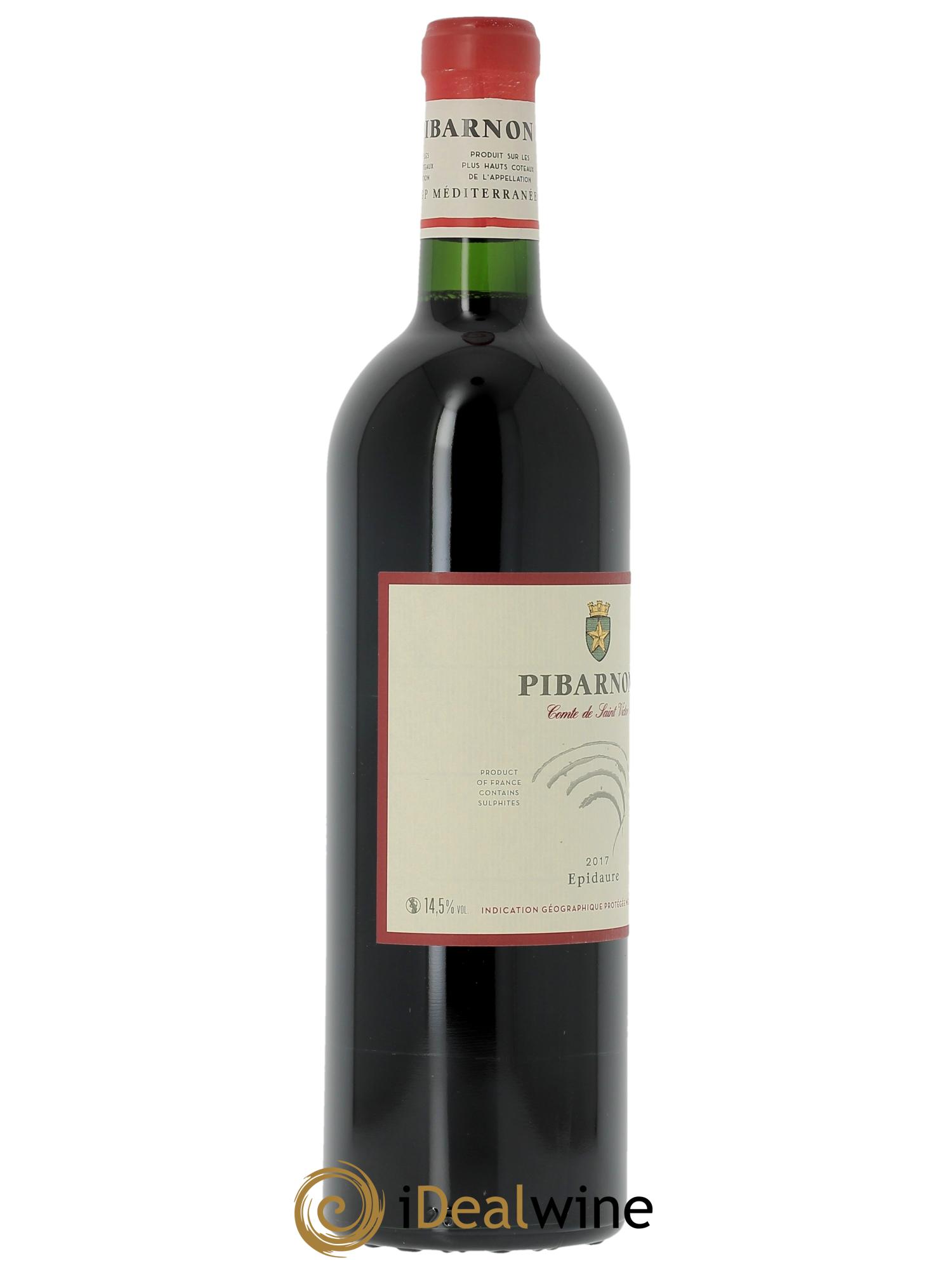 Bandol Château de Pibarnon Epidaure Comte de Saint-Victor 2017 - Lot of 1 bottle - 2