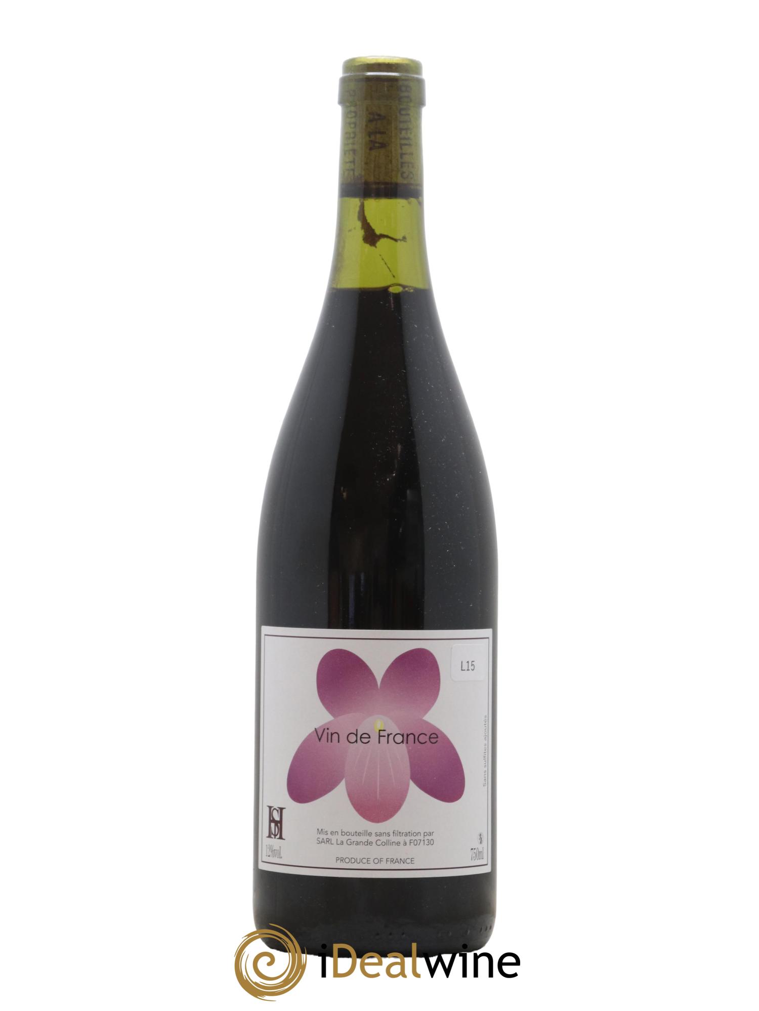 Vin de France (Ex Saint-Joseph) Hirotake Ooka - Domaine La Grande Colline 2015 - Lot de 1 bouteille - 0