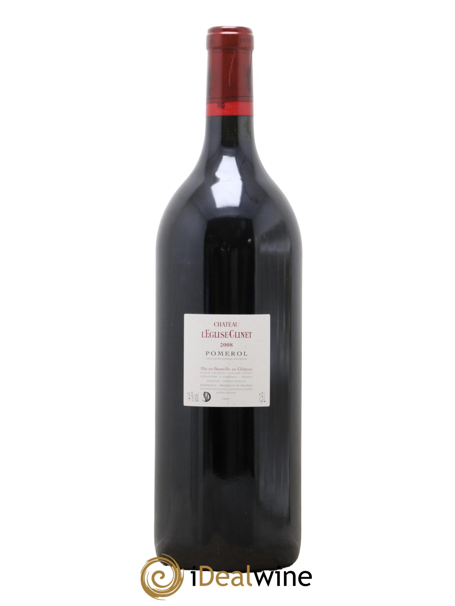 Château l' Église Clinet 2008 - Lotto di 1 magnum - 1