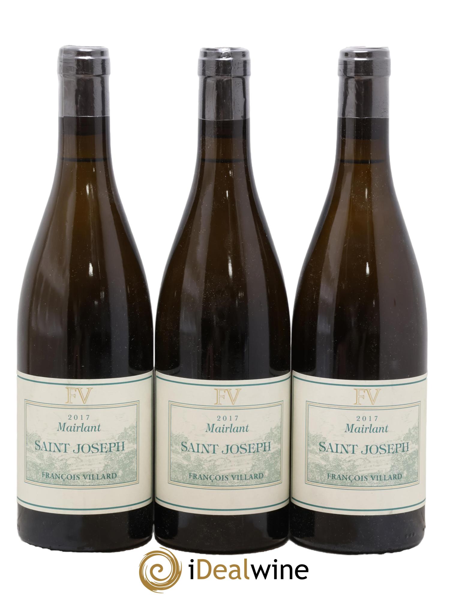 Saint-Joseph Mairlant François Villard 2017 - Lot de 3 bouteilles - 0