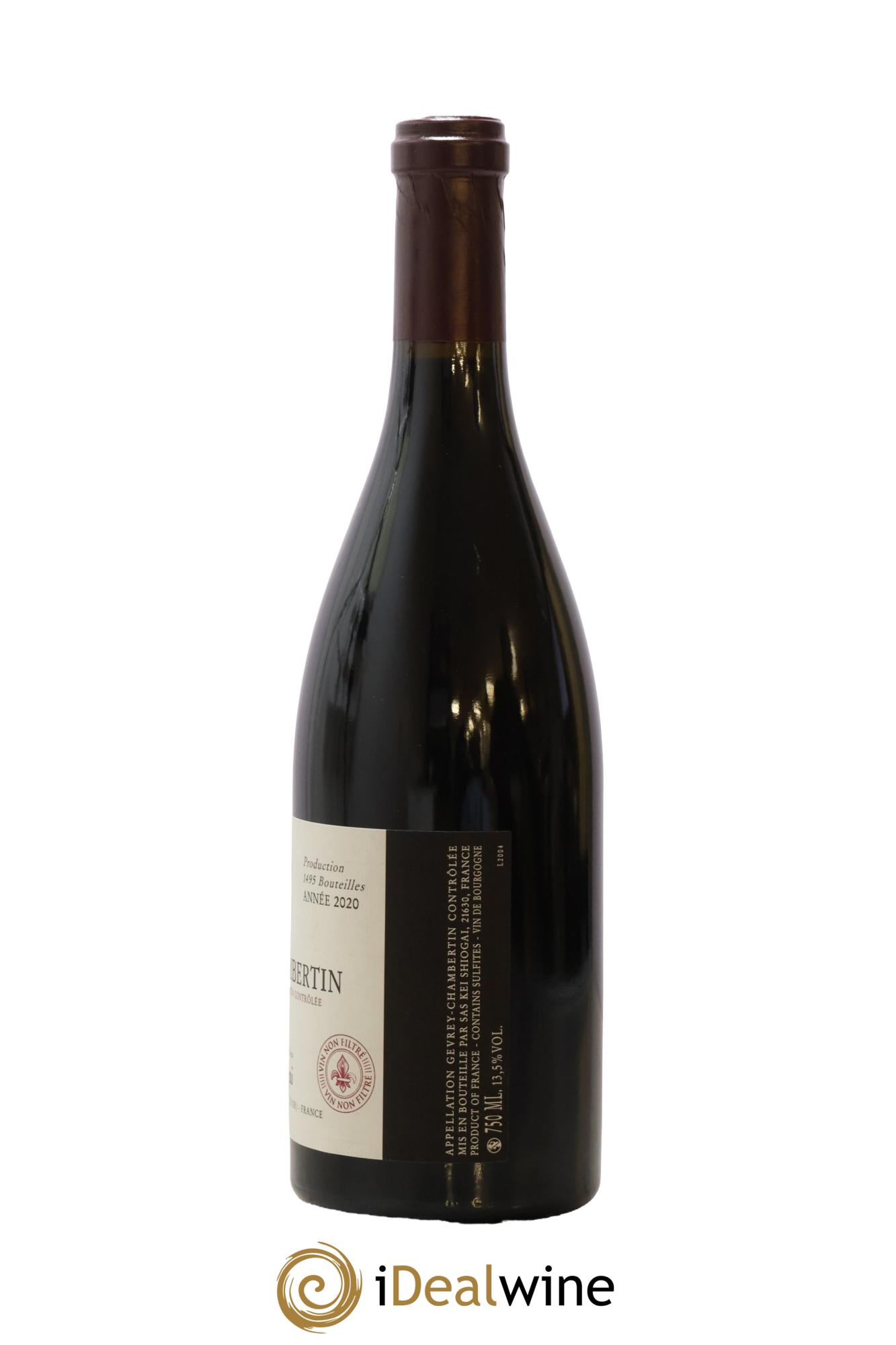 Gevrey-Chambertin  Kei Shiogai 2020 - Posten von 1 Flasche - 1