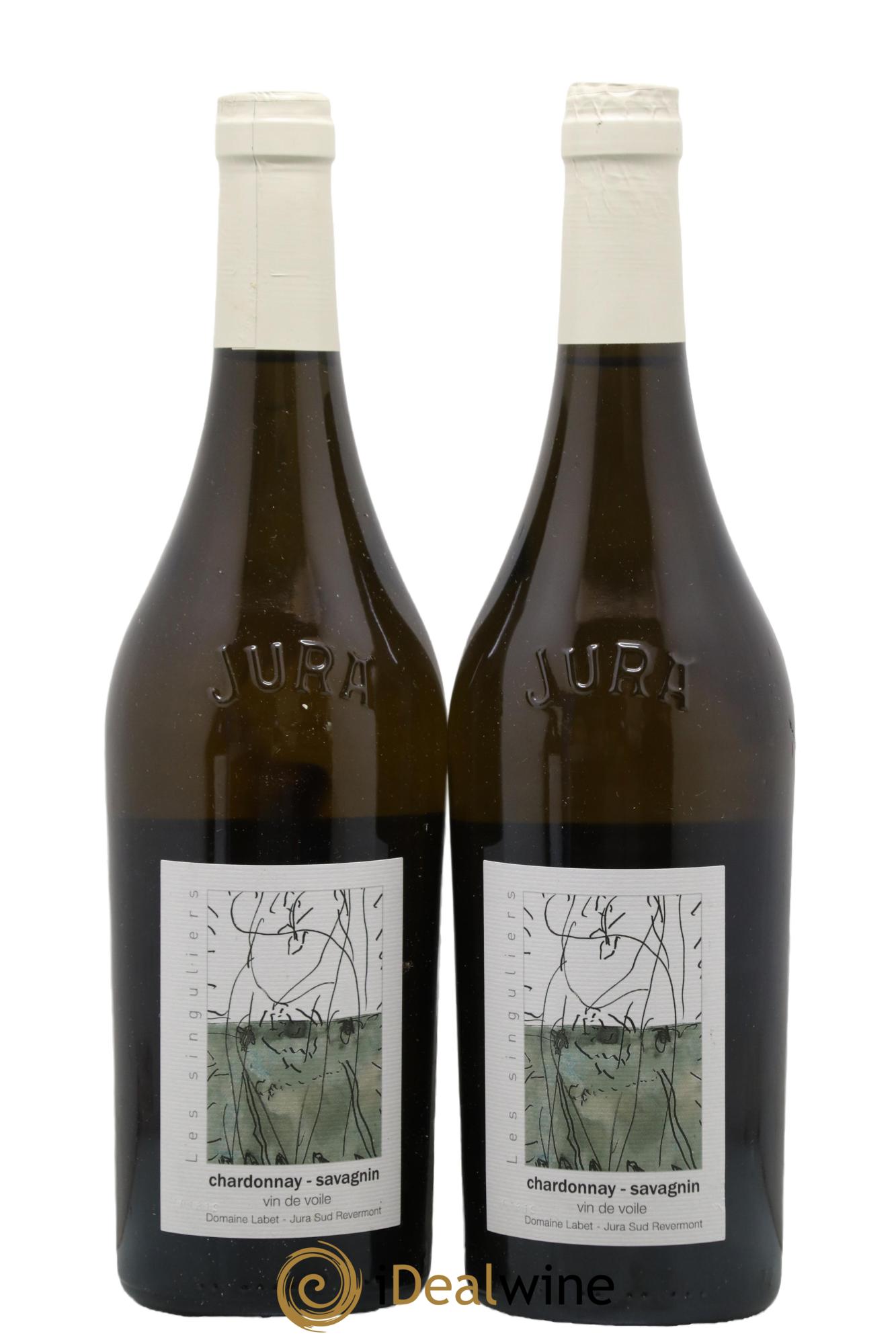 Côtes du Jura Vin de Voile Chardonnay-Savagnin cuvée de garde Romain - Julien - Charline Labet 2019 - Lot de 2 bouteilles - 0