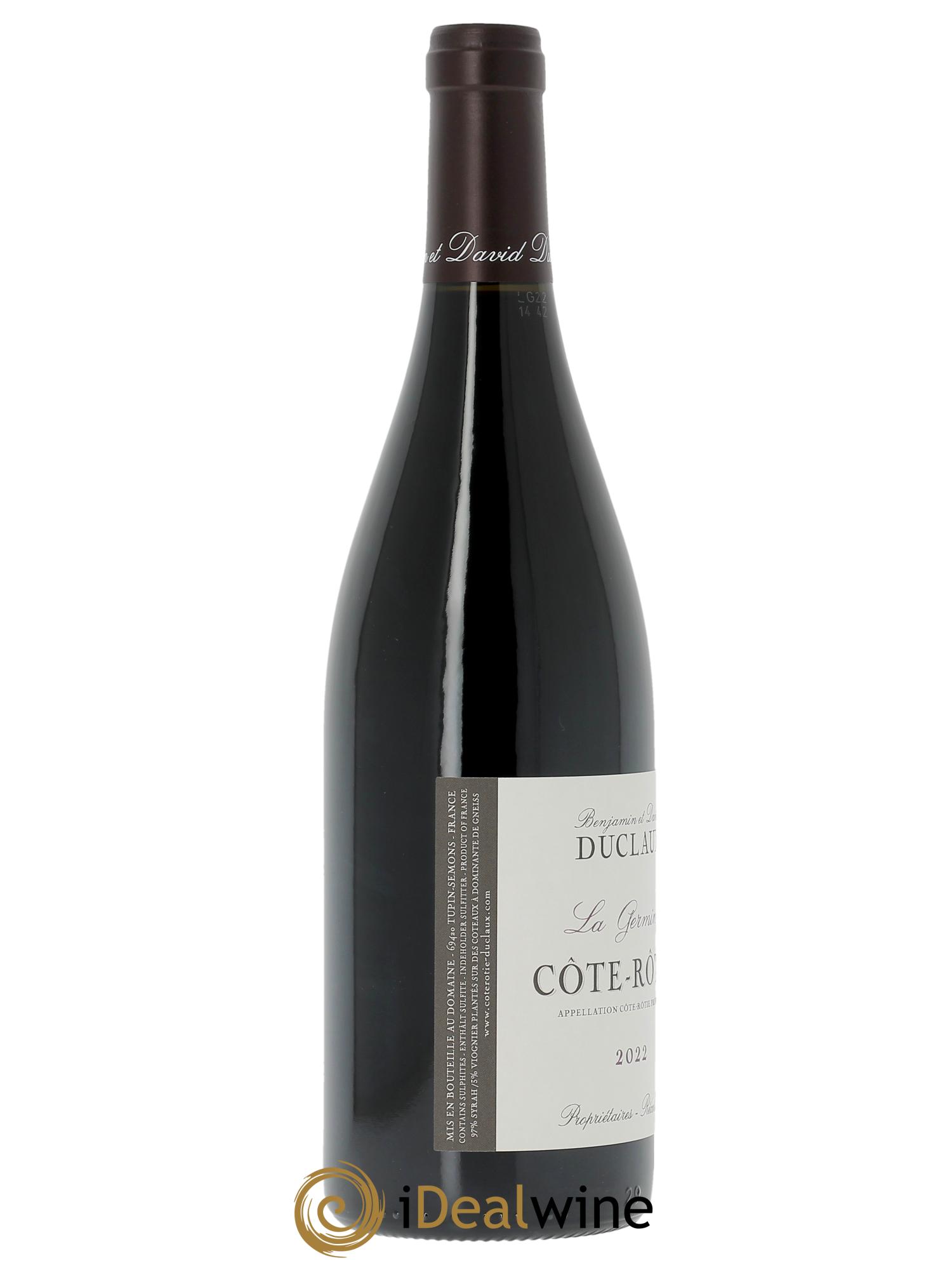Côte-Rôtie La Germine Domaine Duclaux 2022 - Lotto di 1 bottiglia - 2
