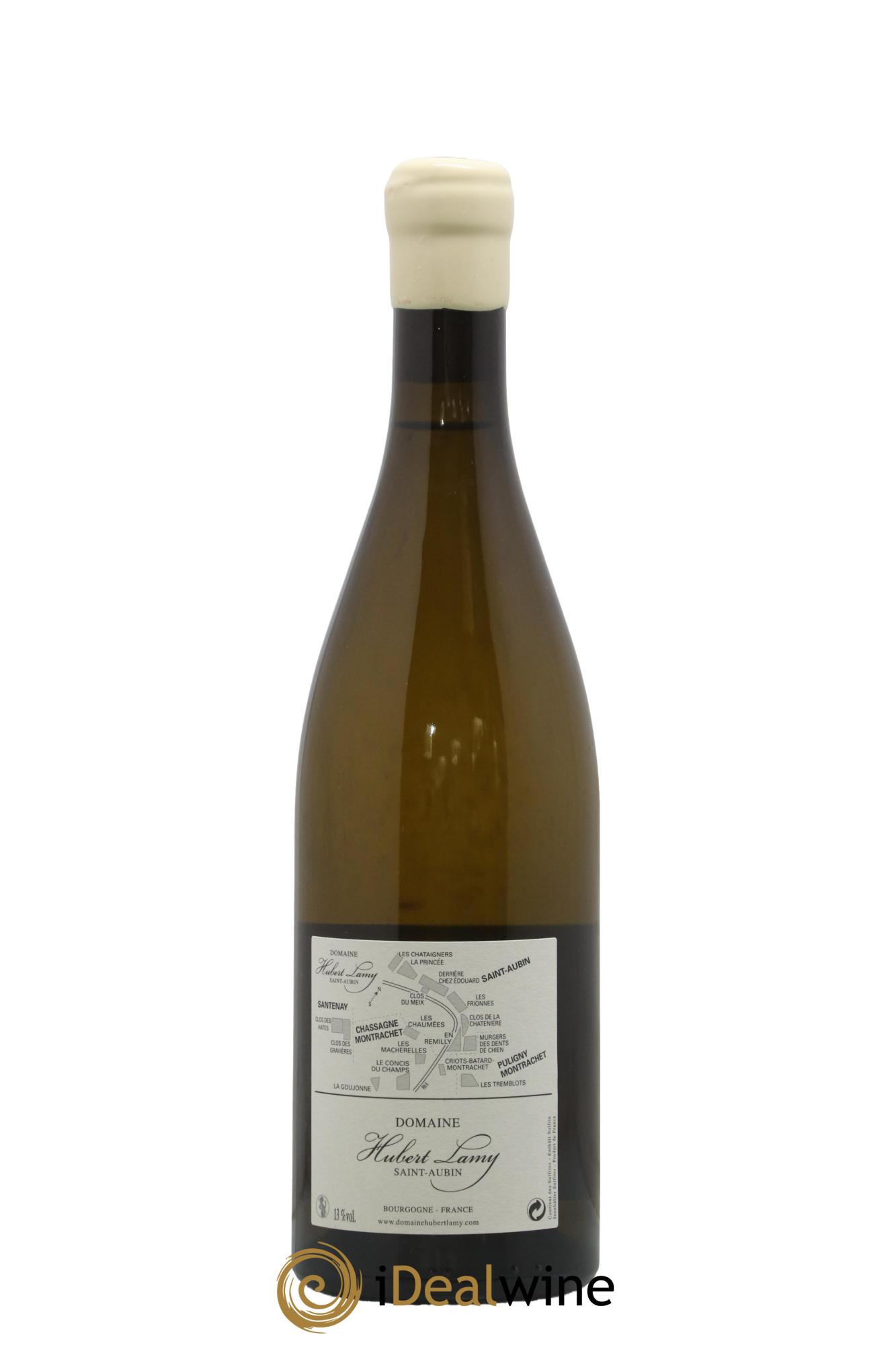 Saint-Aubin 1er Cru En Rémilly Hubert Lamy 2019 - Lot de 1 bouteille - 1