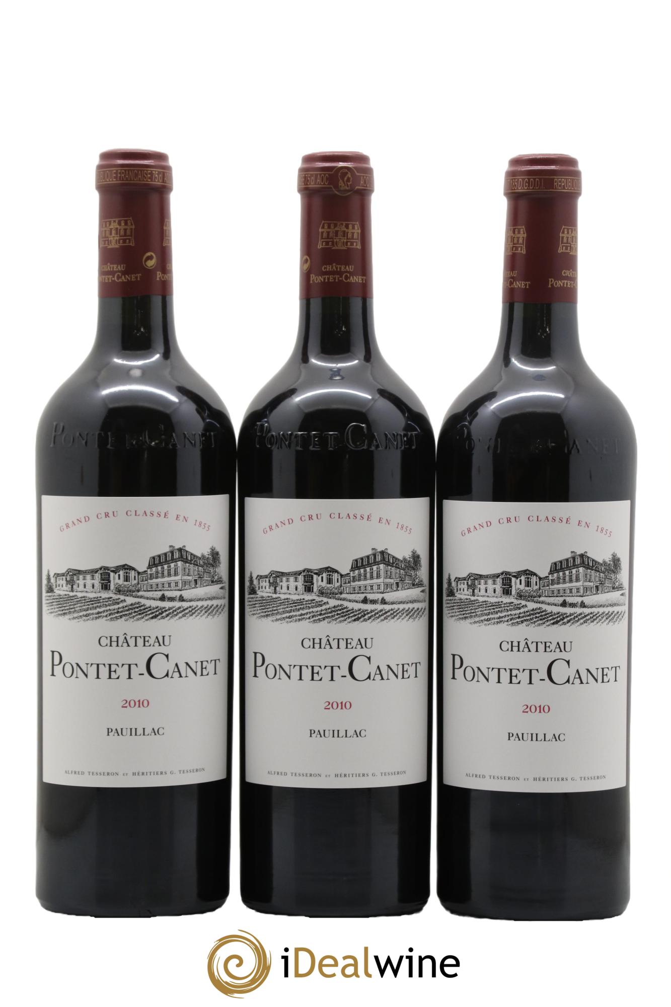 Château Pontet Canet 5ème Grand Cru Classé 2010 - Lot of 6 bottles - 3