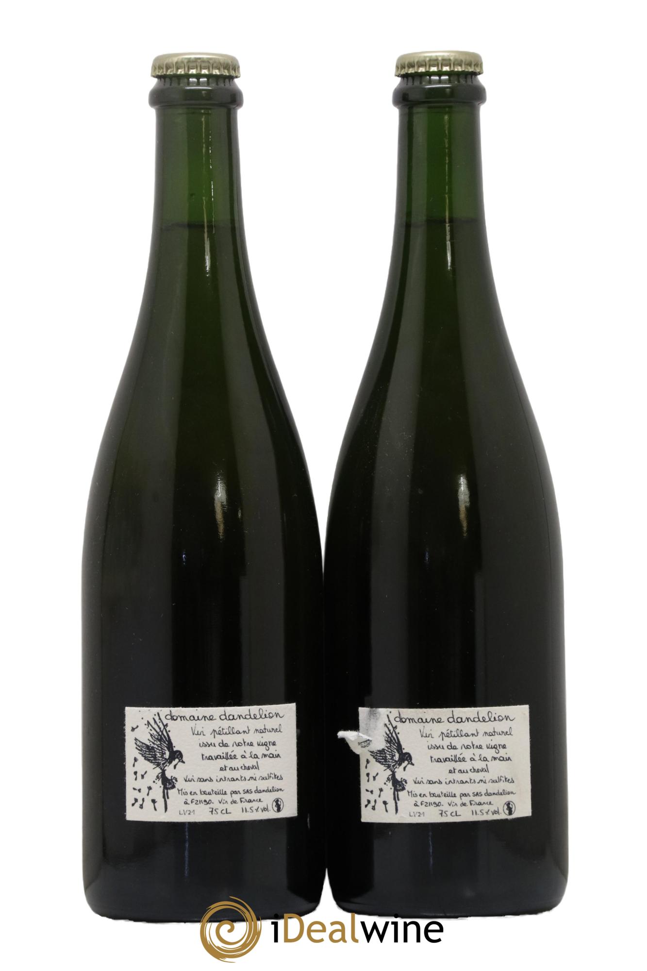 Vin de France Dandelion (Domaine) 2021 - Lot de 2 bouteilles - 1