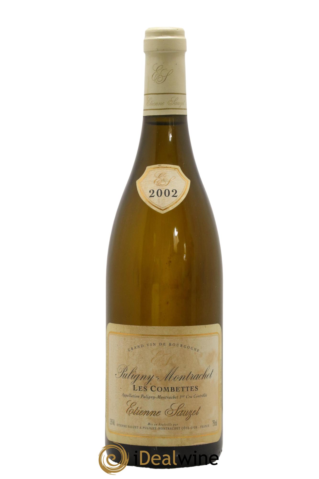 Puligny-Montrachet 1er Cru Les Combettes Etienne Sauzet 2002 - Lot de 1 bouteille - 0