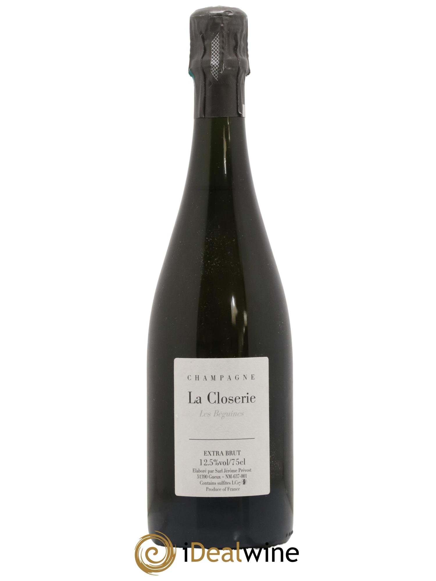 Les Béguines Extra-Brut Jérôme Prévost - Lot de 1 bouteille - 0