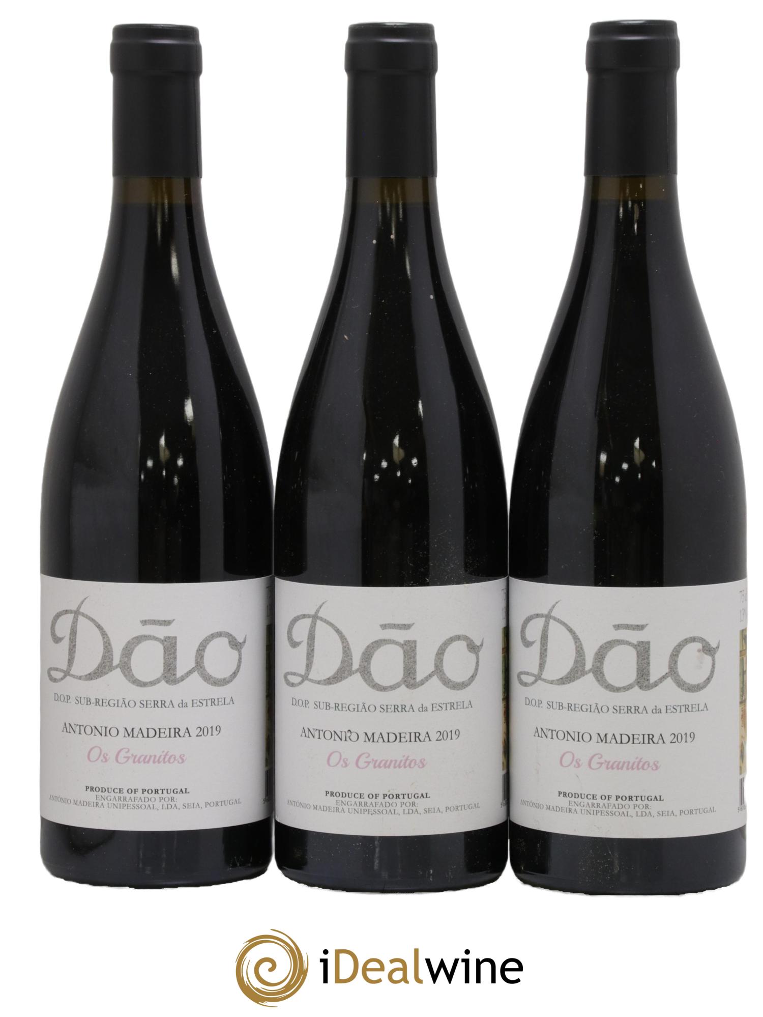 Portugal Dao Os Granitos Antonio Madeira 2019 - Lot de 3 bouteilles - 0