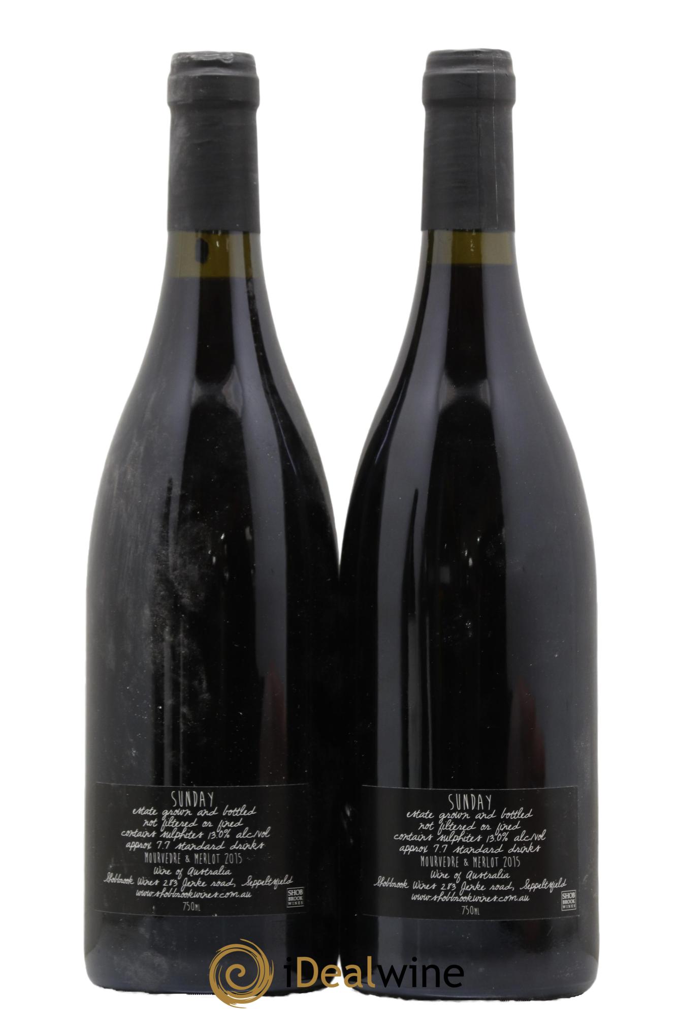 Australie Barossa Valley Sunday Tommy Ruff 2015 - Posten von 2 Flaschen - 1