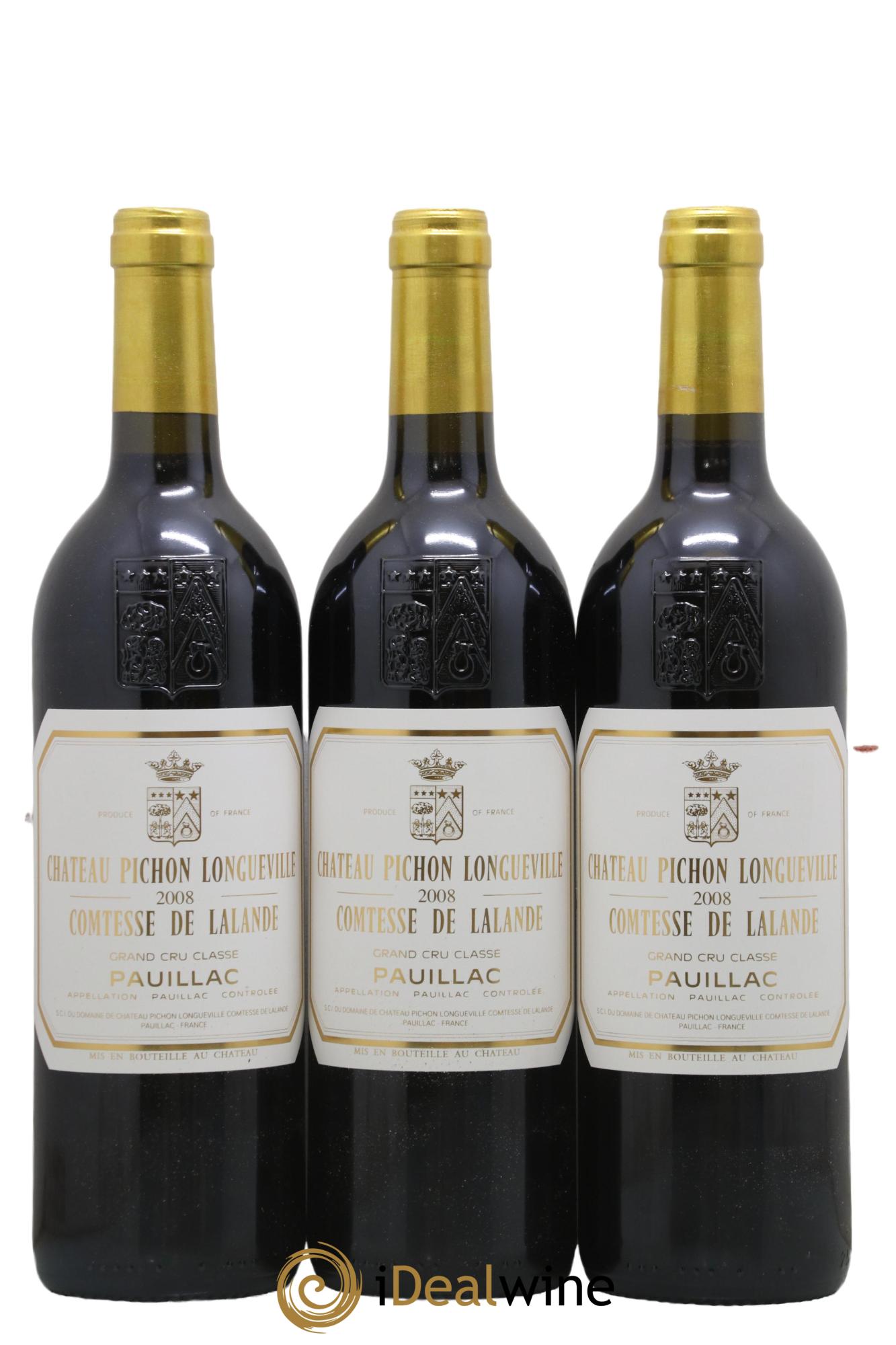 Château Pichon Longueville Comtesse de Lalande 2ème Grand Cru Classé 2008 - Lot of 12 bottles - 4