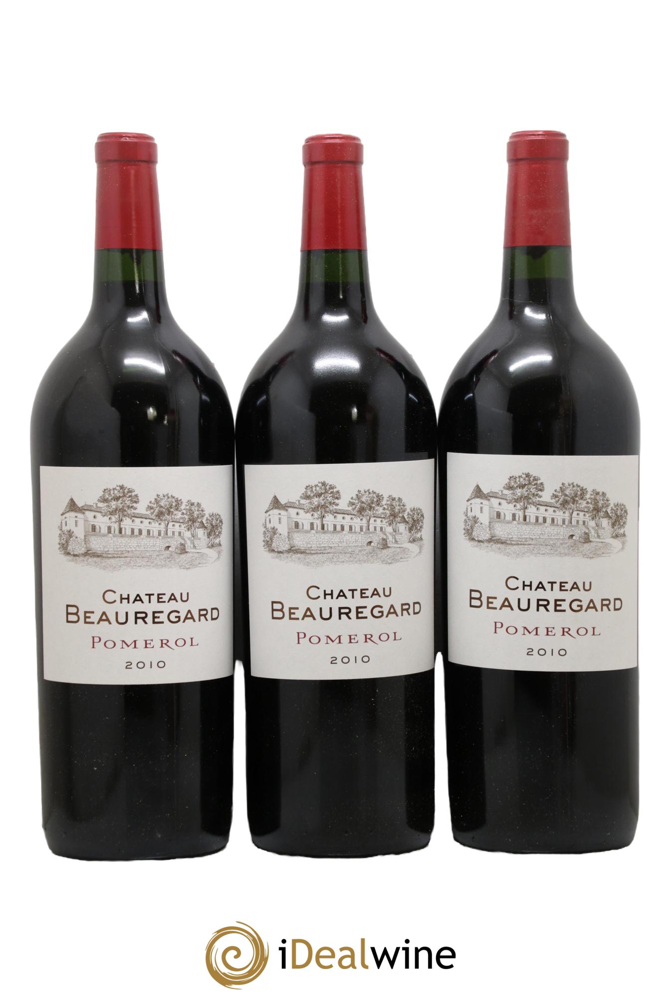 Château Beauregard 2010 - Lotto di 3 magnum - 0