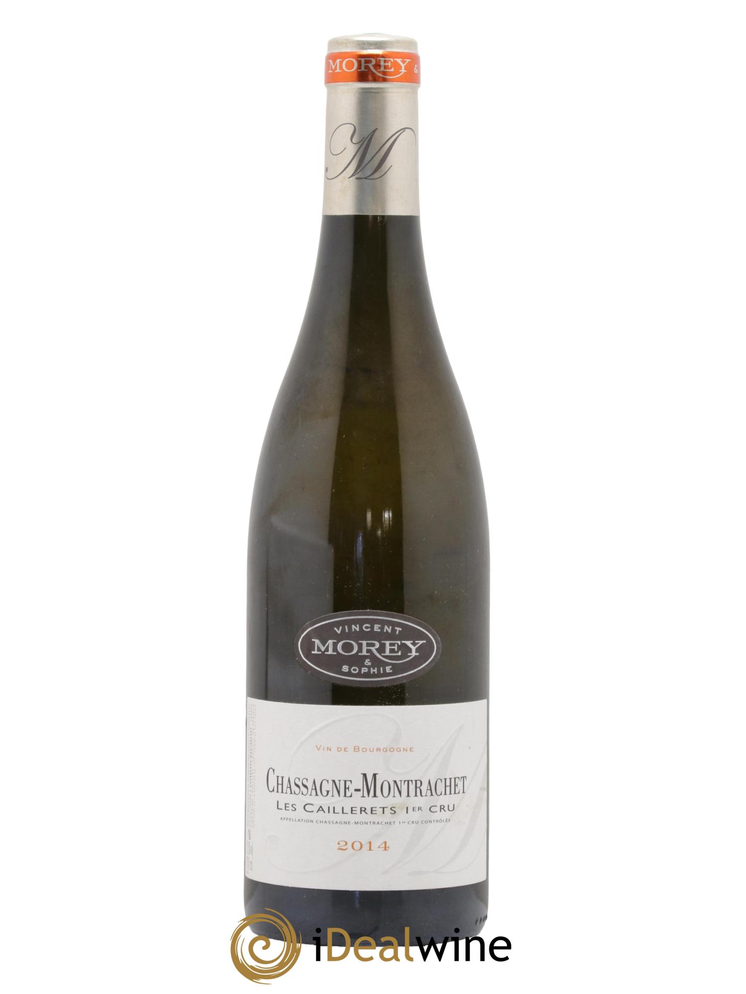 Chassagne-Montrachet 1er Cru Les Caillerets Vincent et Sophie Morey 2014 - Lot de 1 bouteille - 0