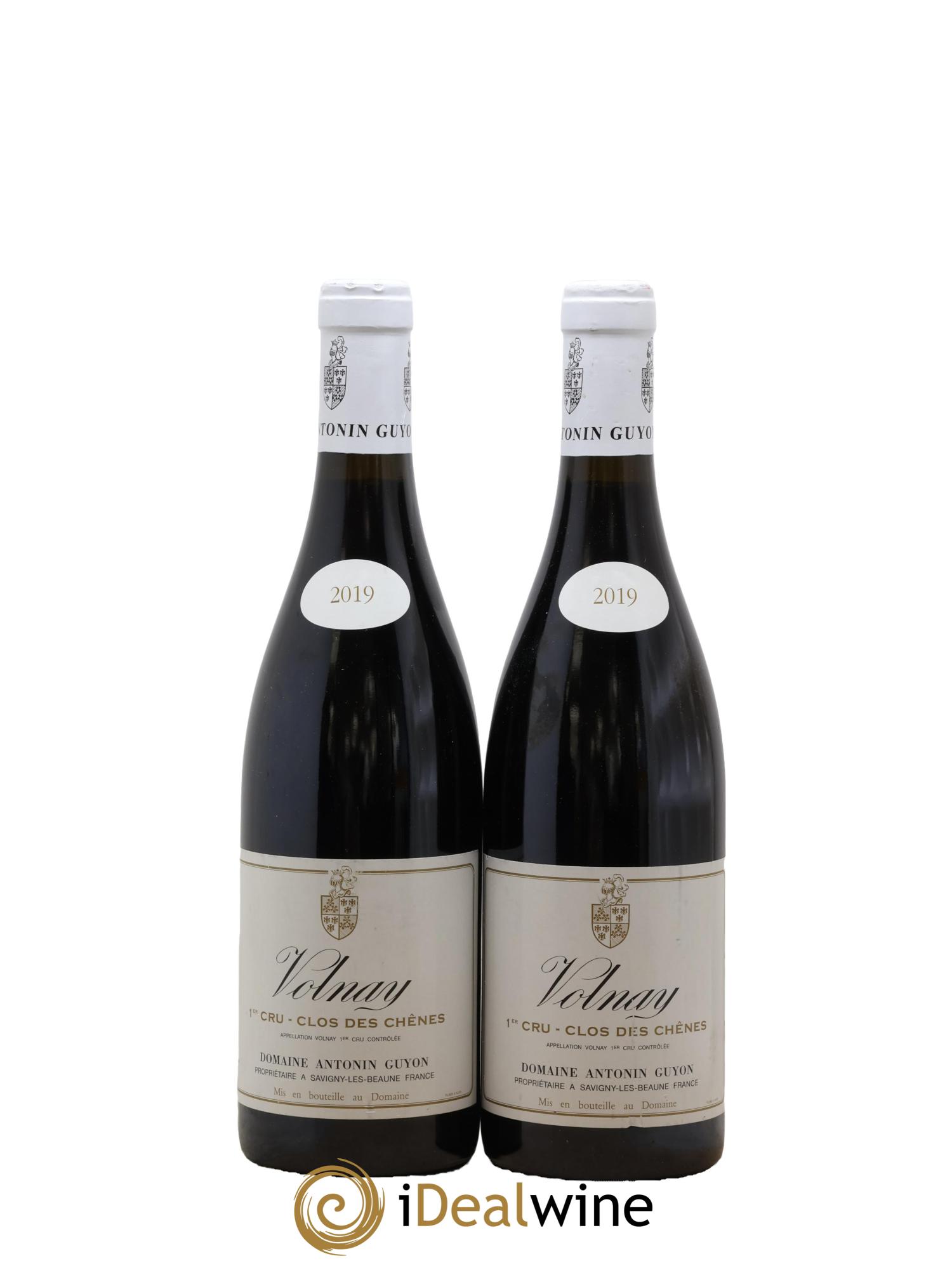 Volnay 1er Cru Clos Des Chênes Antonin Guyon 2019 - Lotto di 2 bottiglie - 0