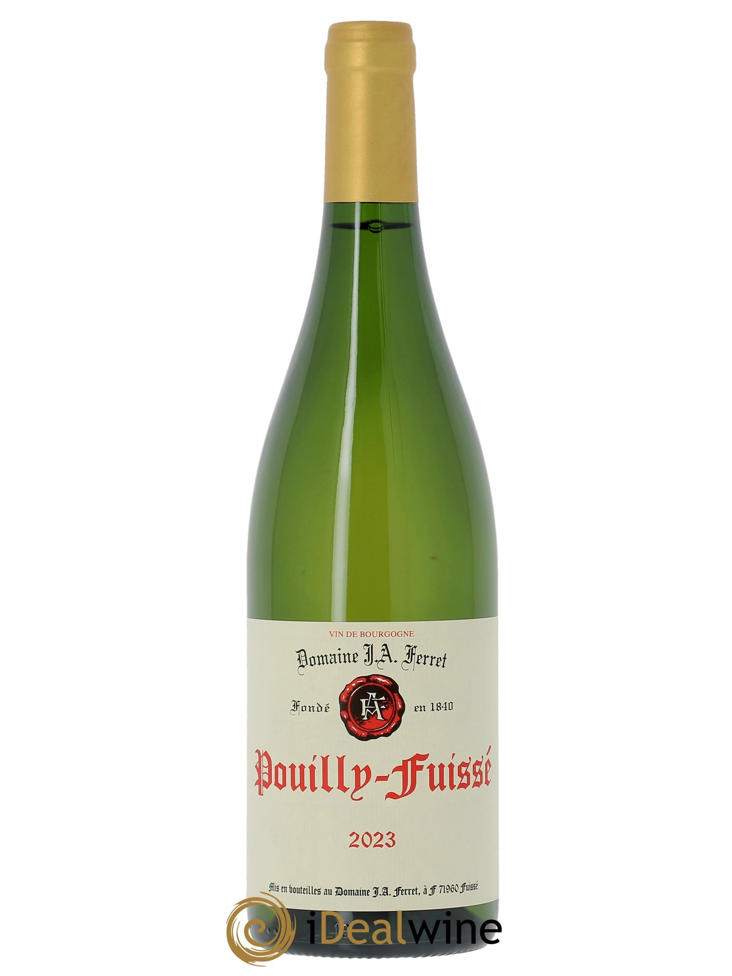 Pouilly-Fuissé J.A. Ferret (Domaine) 2023 - Lot de 1 bouteille - 0