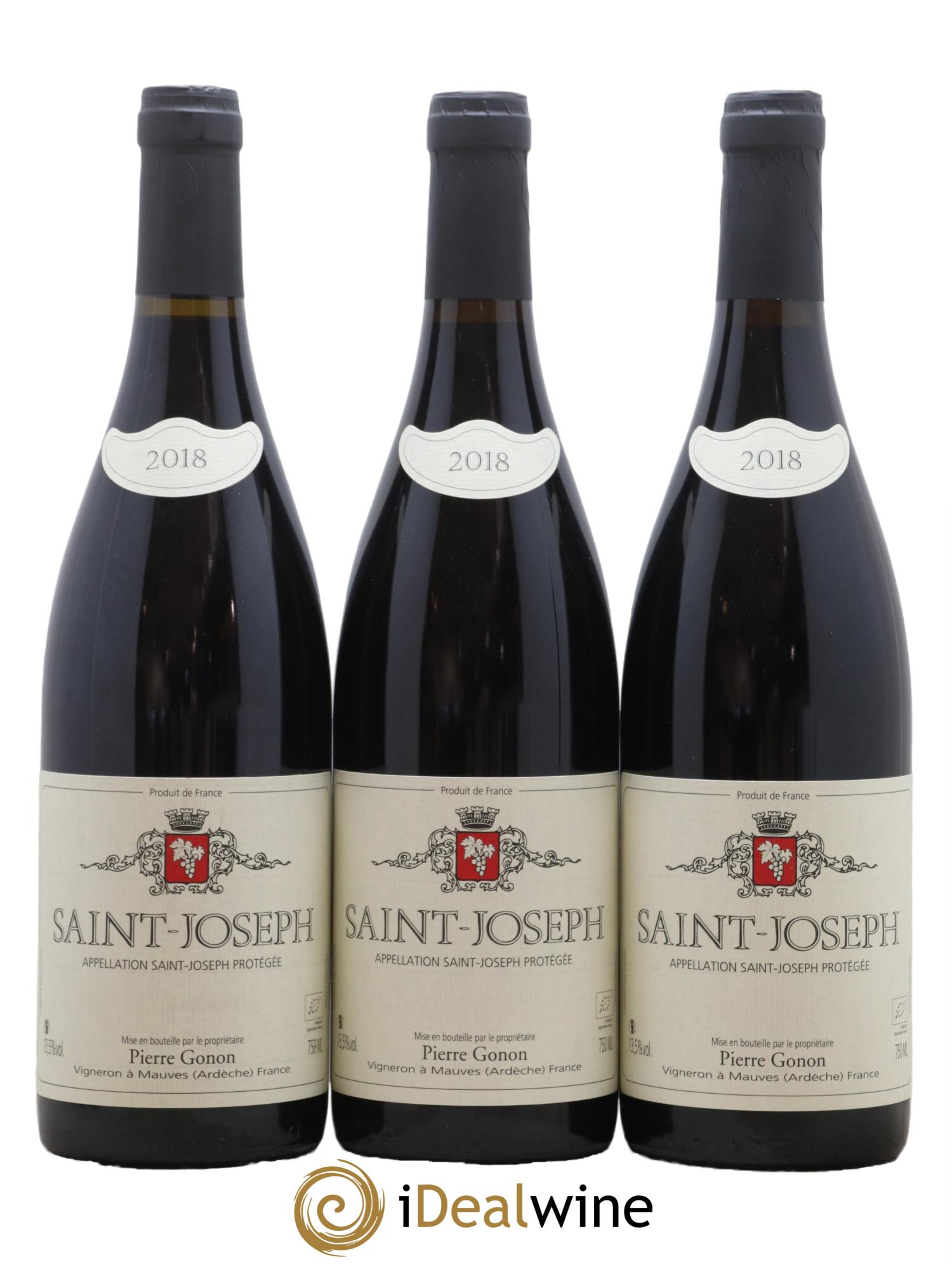 Saint-Joseph Gonon (Domaine) 2018 - Lot de 3 bouteilles - 0