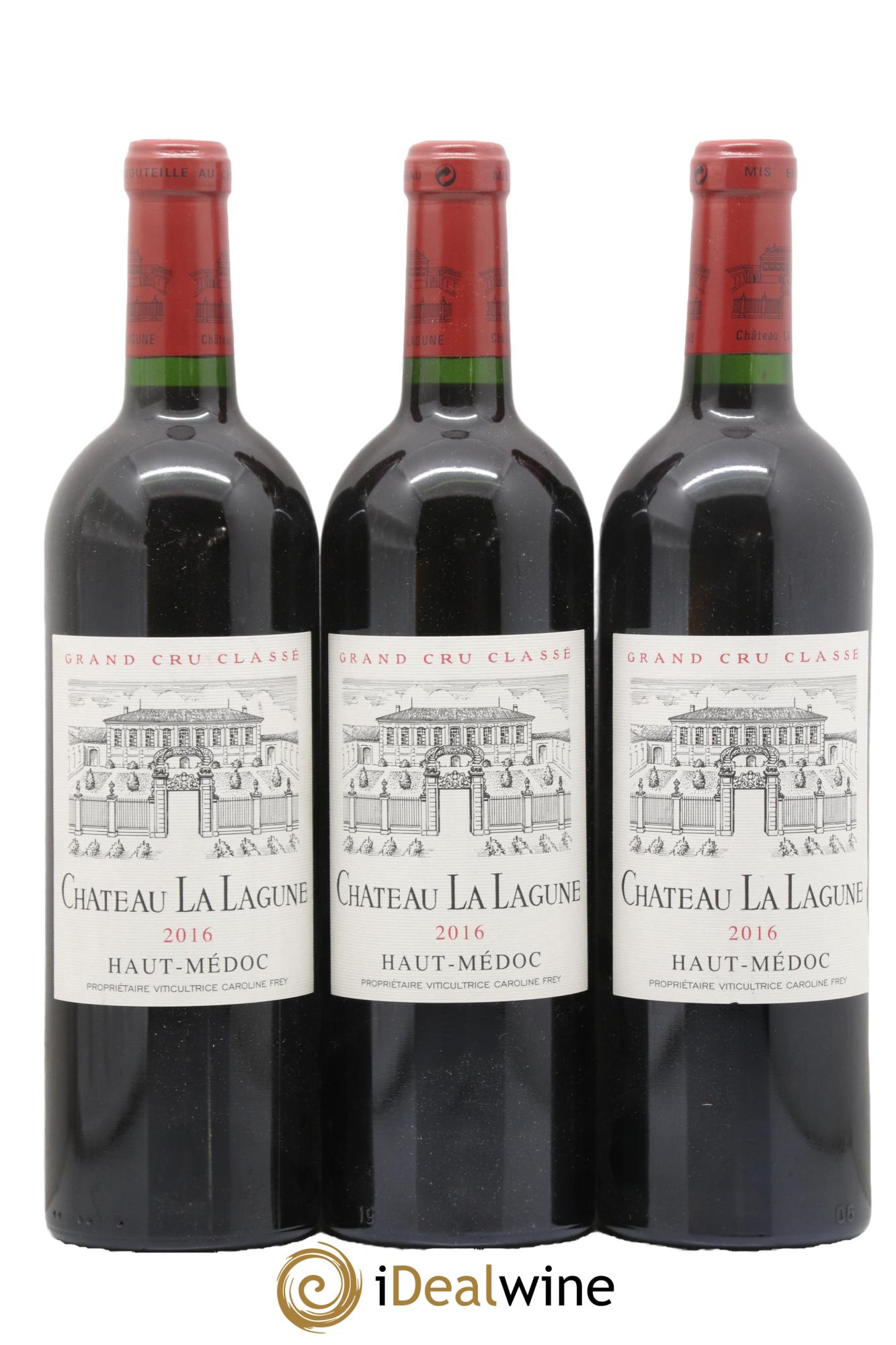 Château la Lagune 3ème Grand Cru Classé 2016 - Lot de 3 bouteilles - 0