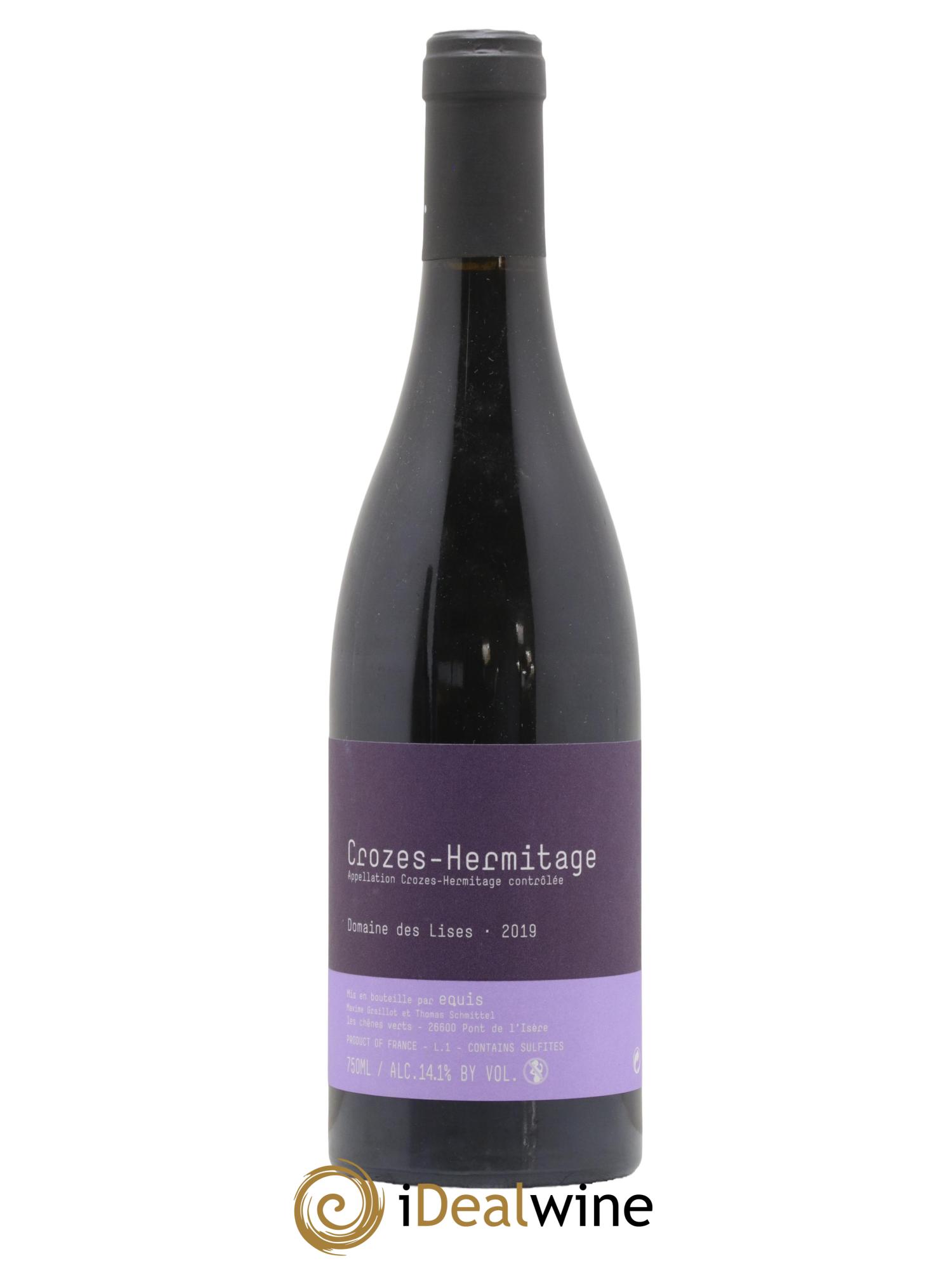 Crozes-Hermitage Lises (Domaine des) 2019 - Lot de 1 bouteille - 0