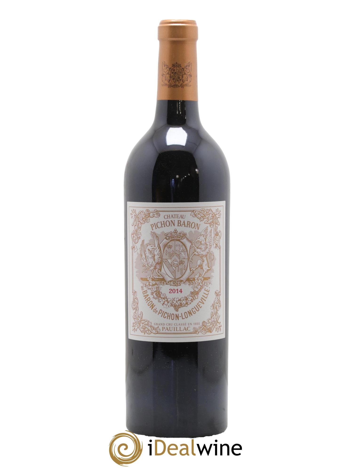 Pichon Longueville Baron 2ème Grand Cru Classé 2014 - Lot de 1 bouteille - 0