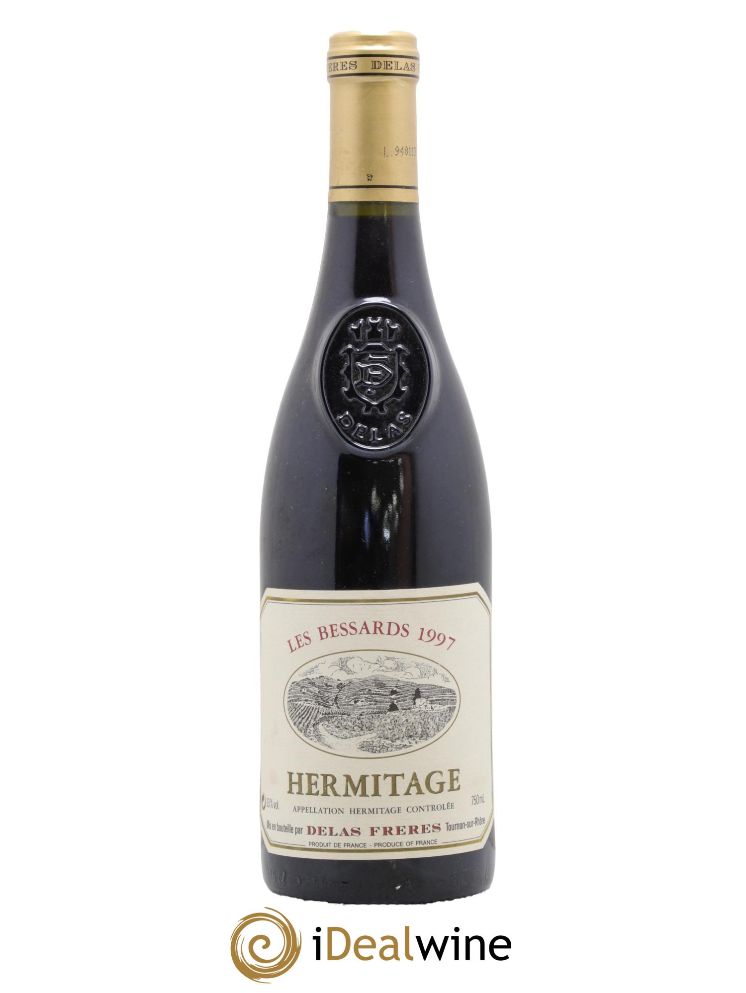 Hermitage Les Bessards Delas Frères 1997 - Lotto di 1 bottiglia - 0