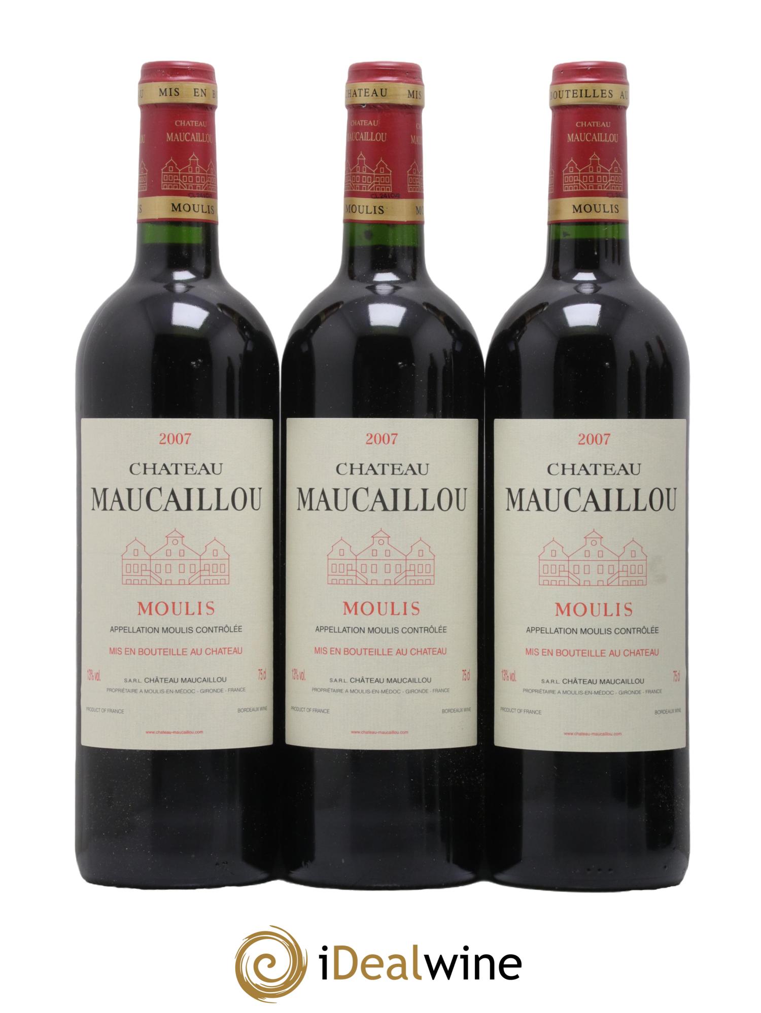 Château Maucaillou 2007 - Posten von 6 Flaschen - 1