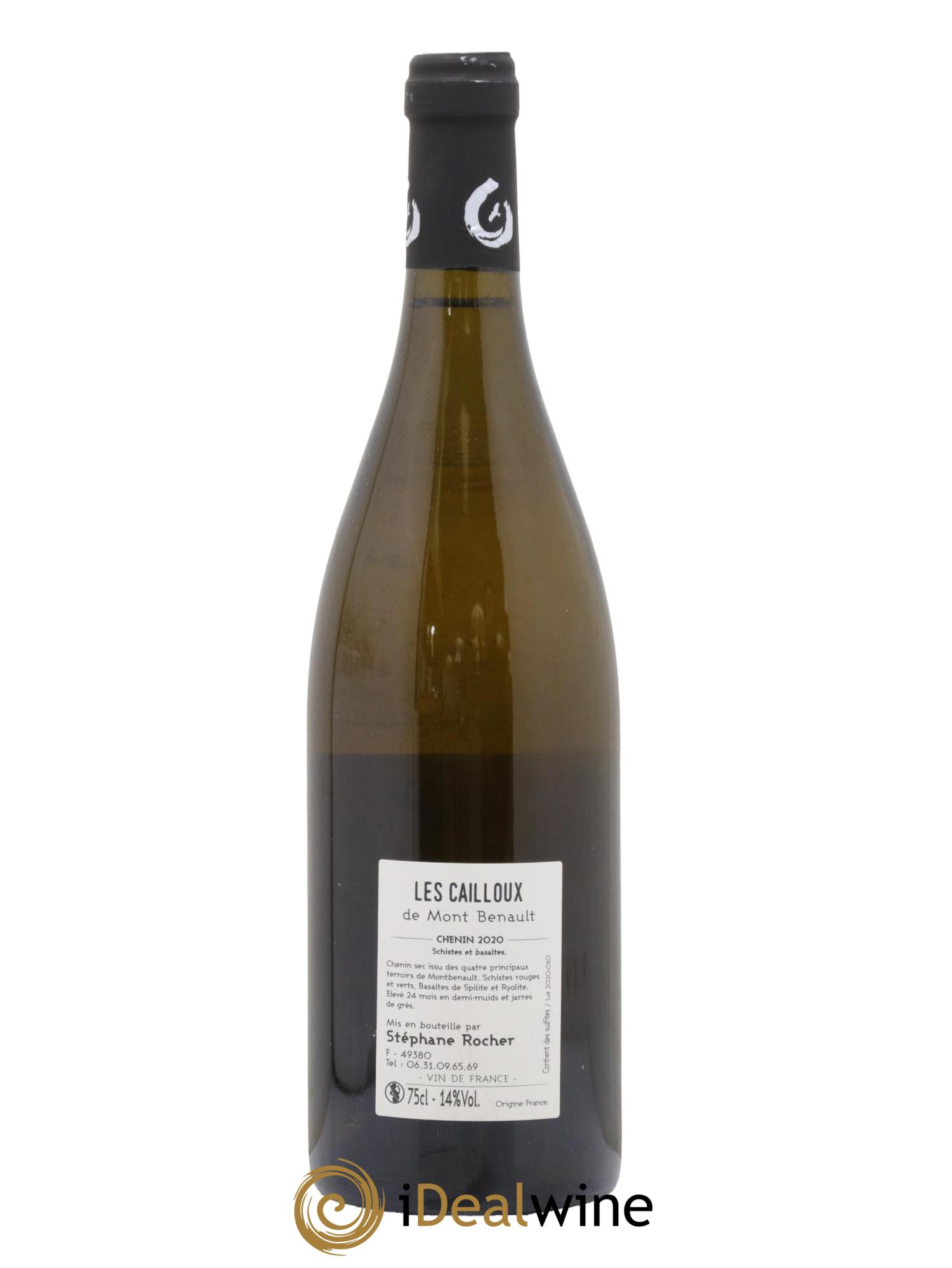Vin de France Les Cailloux de Mont Benault La Ferme du Mont Benault - Stéphane Rocher 2020 - Lot de 1 bouteille - 1