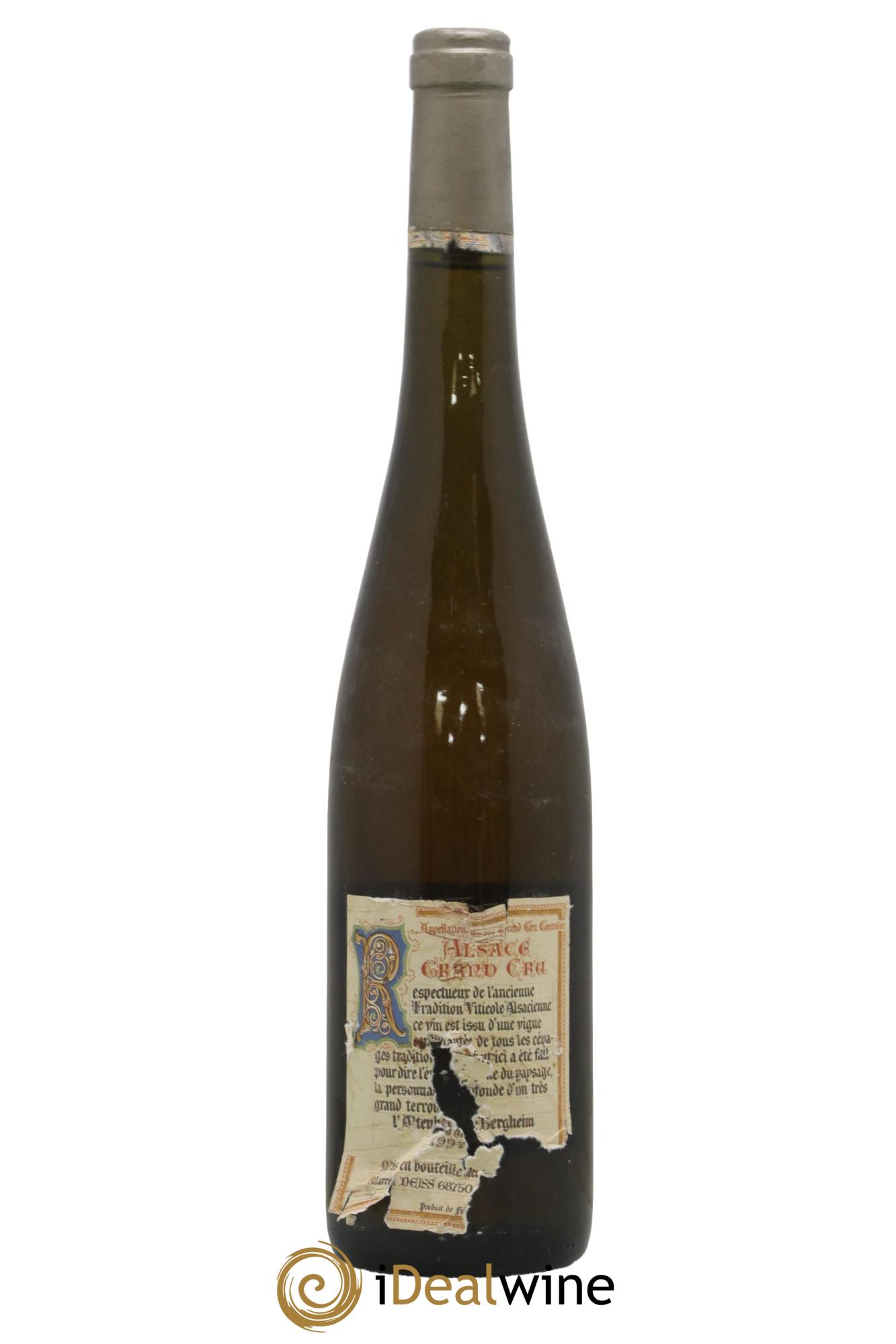 Alsace Grand Cru Altenberg de Bergheim Marcel Deiss (Domaine) 1997 - Posten von 1 Flasche - 1