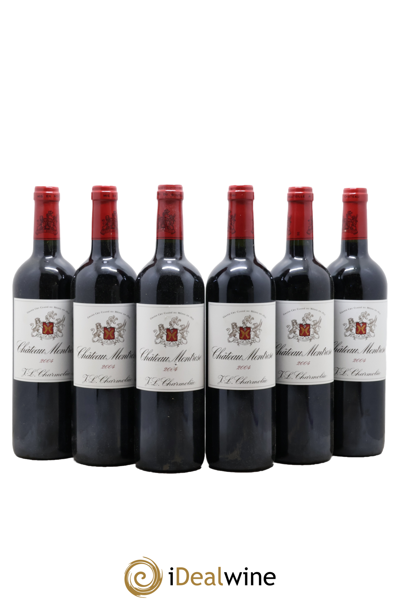 Château Montrose 2ème Grand Cru Classé 2004 - Lotto di 6 bottiglie - 0