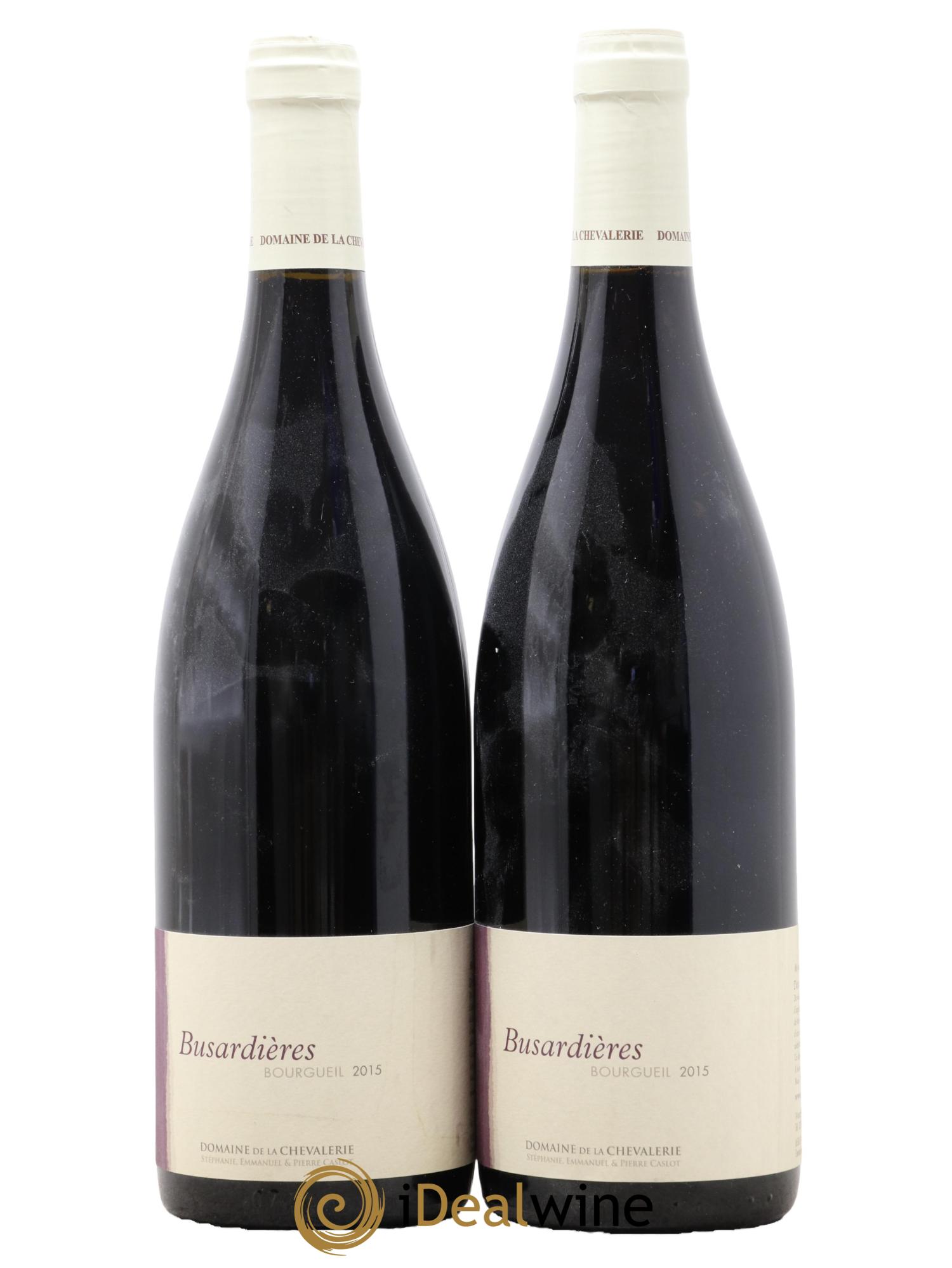 Bourgueil Busardières Domaine de la Chevalerie 2015 - Lot de 2 bouteilles - 0