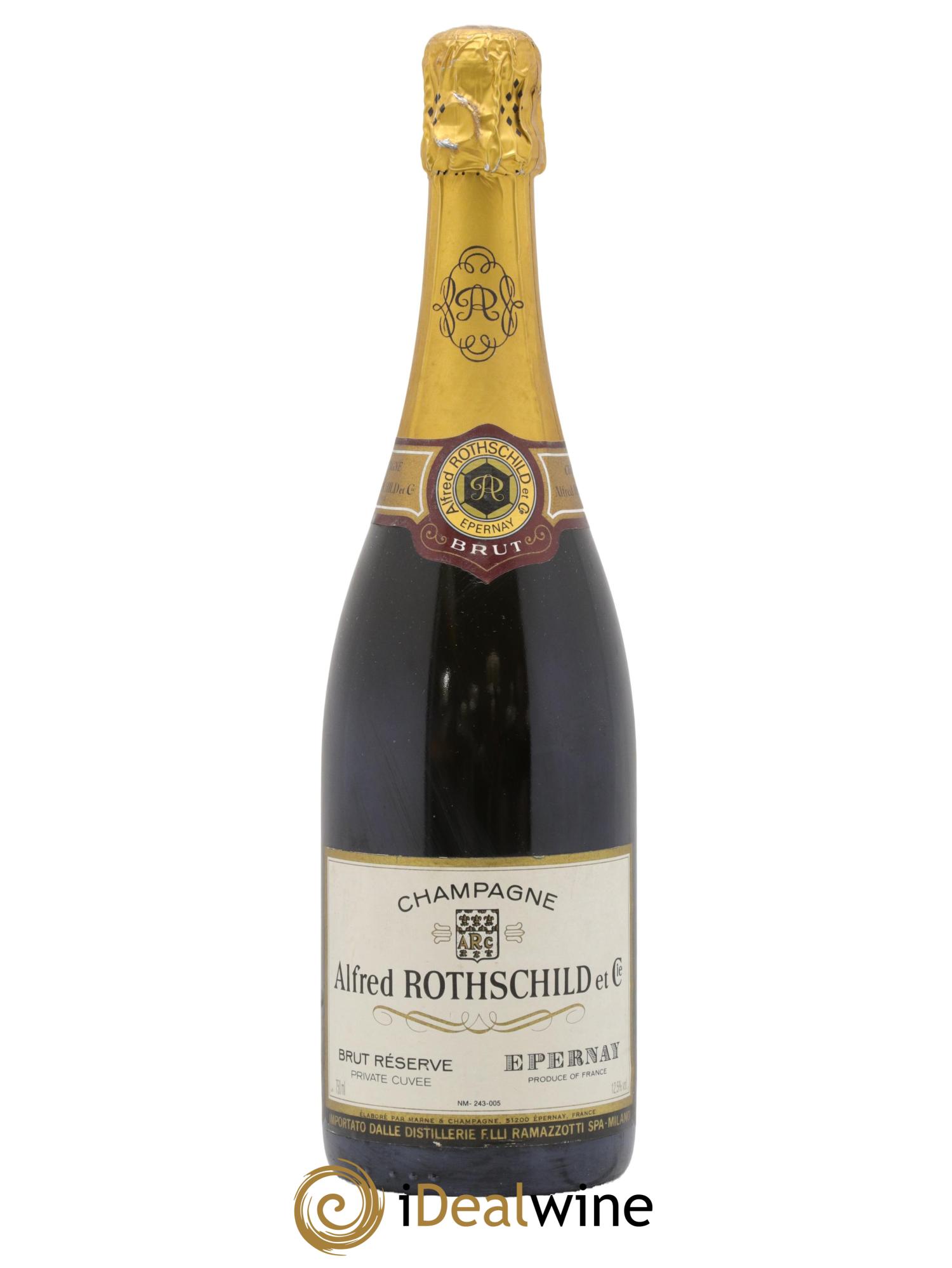 Brut Alfred Rothschild - Posten von 1 Flasche - 0