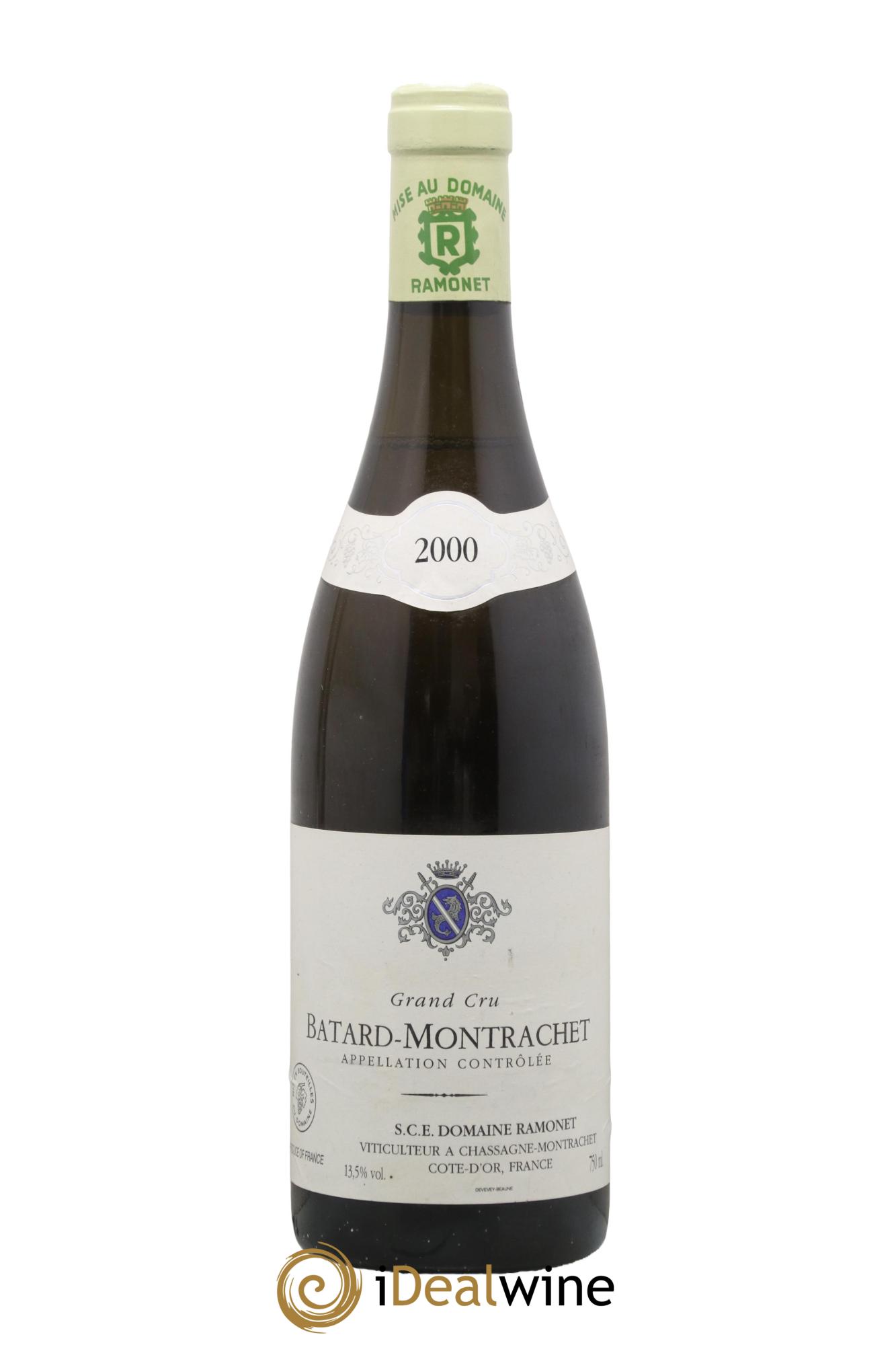 Bâtard-Montrachet Grand Cru Ramonet (Domaine) 2000 - Lot de 1 bouteille - 0