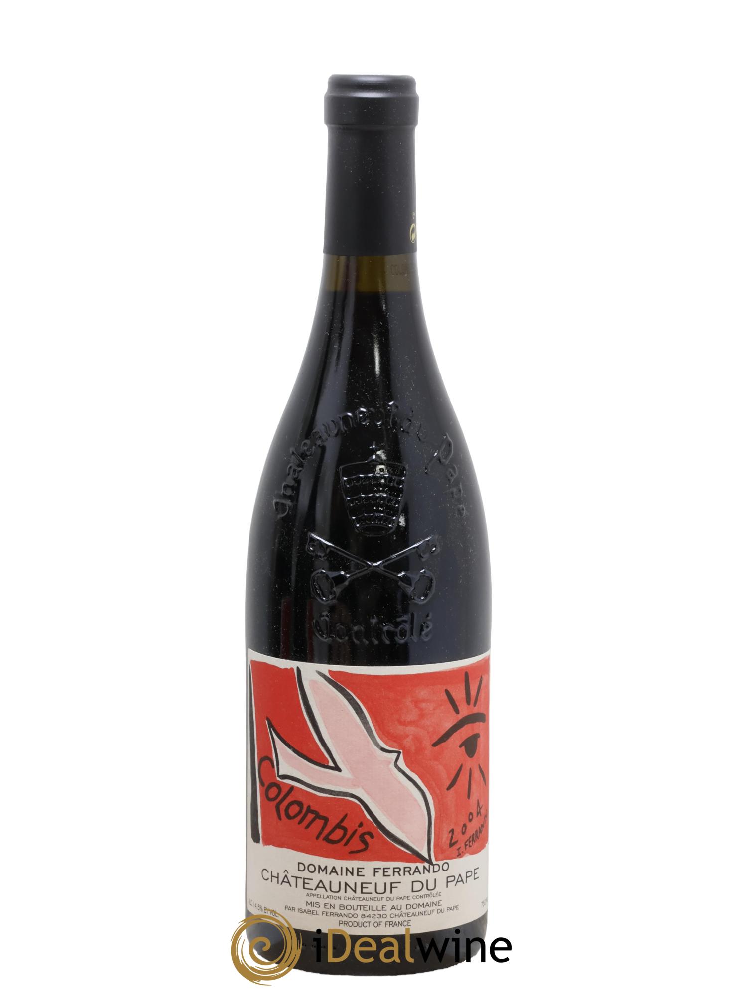 Châteauneuf-du-Pape Colombis Domaine Saint-Préfert 2004 - Lot de 1 bouteille - 0