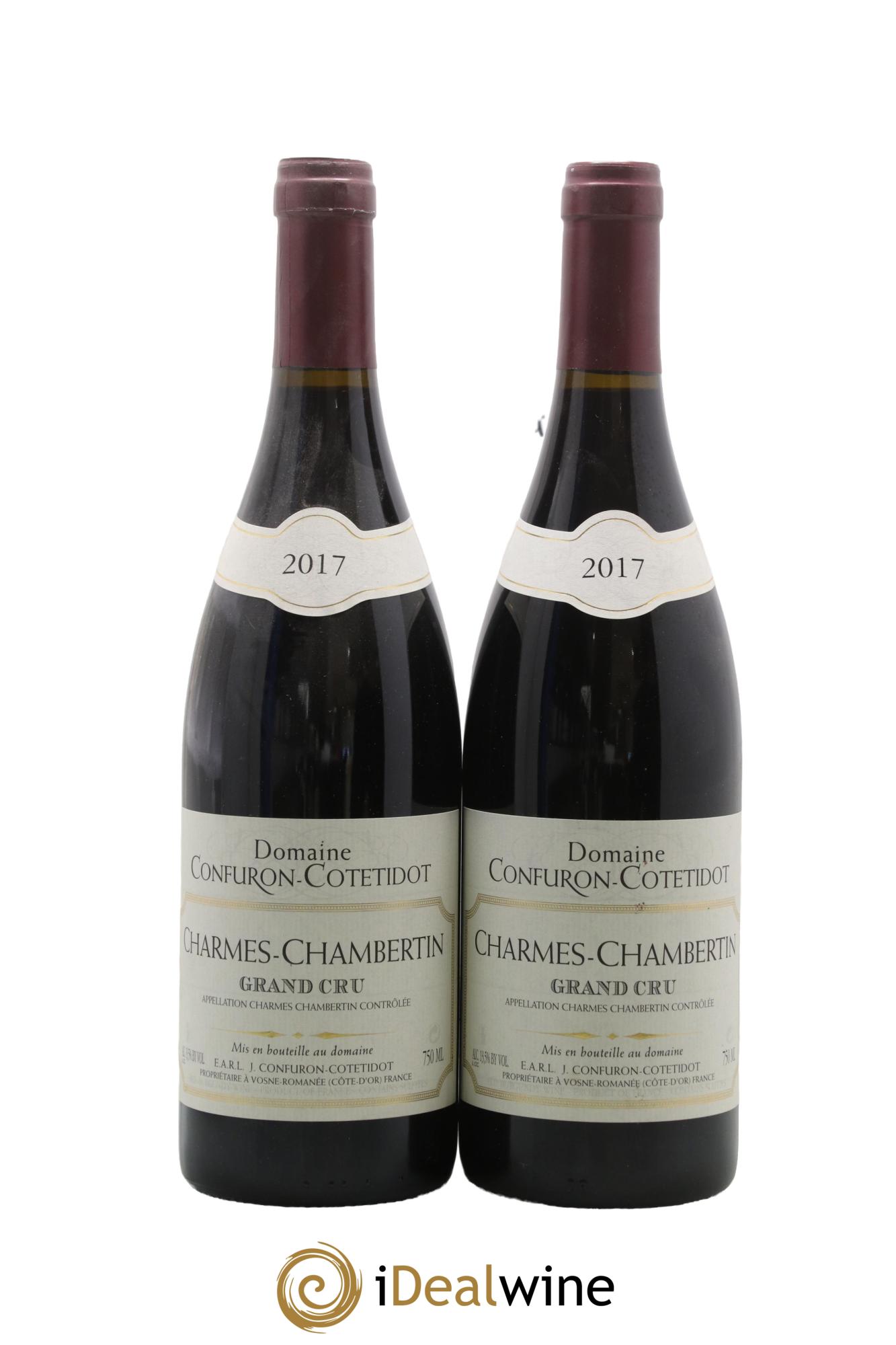 Charmes-Chambertin Grand Cru Confuron-Cotetidot 2017 - Posten von 2 Flaschen - 0
