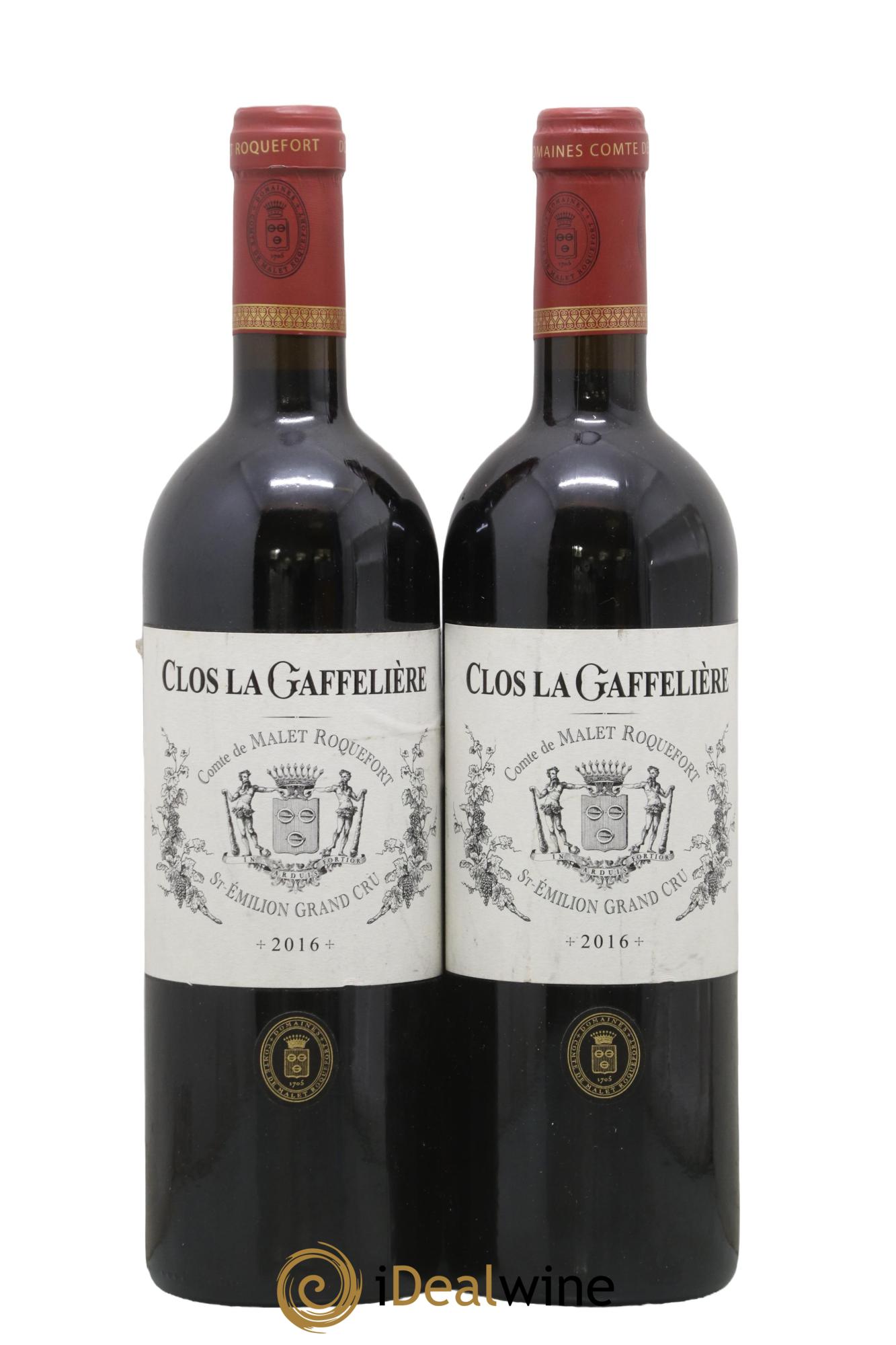 Clos la Gaffelière 2016 - Lot de 2 bouteilles - 0