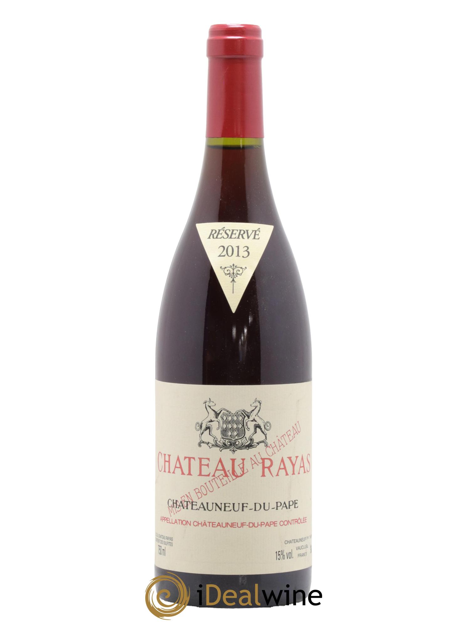 Châteauneuf-du-Pape Château Rayas Emmanuel Reynaud 2013 - Lot de 1 bouteille - 0