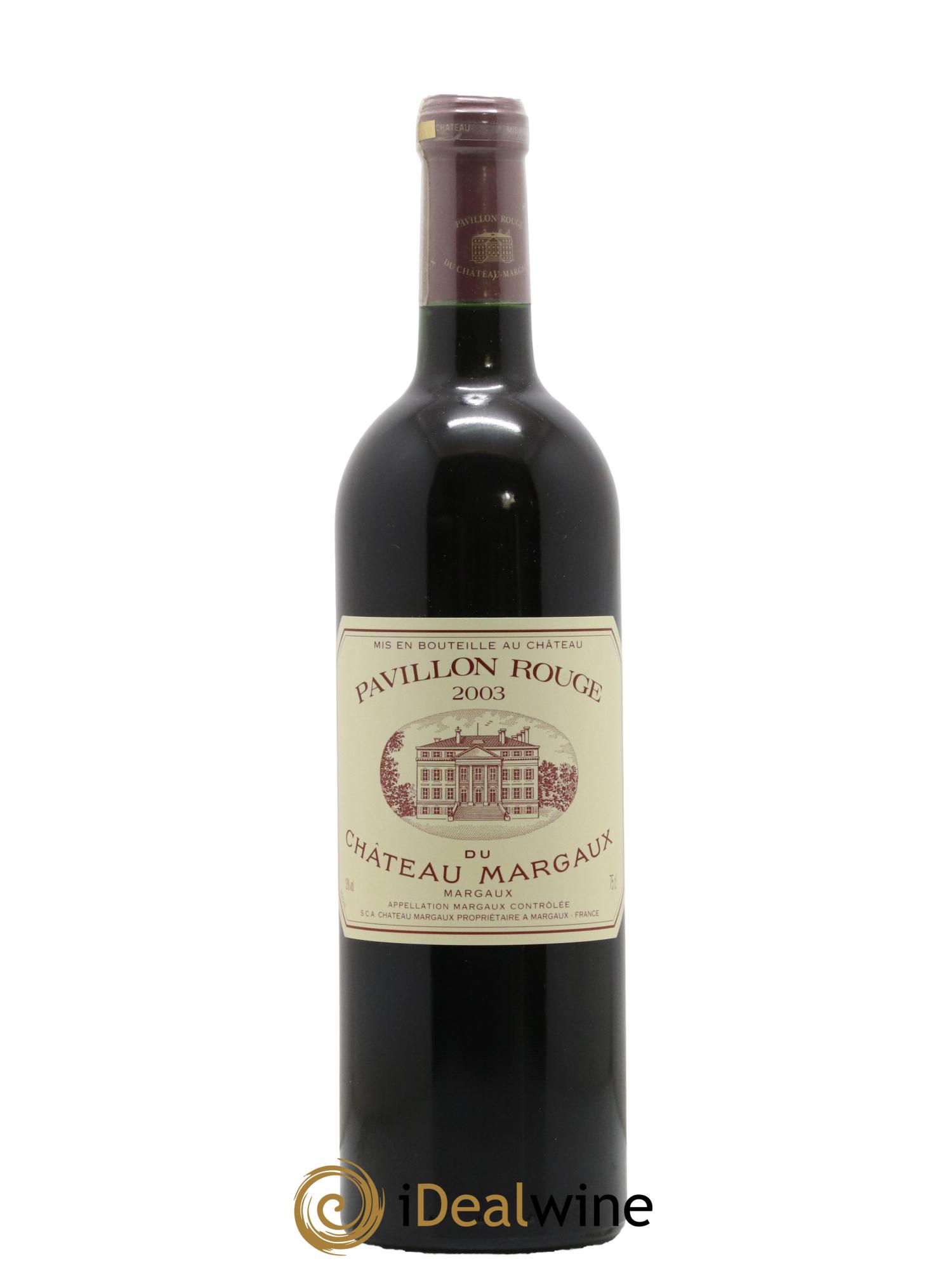 Pavillon Rouge du Château Margaux Second Vin 2003 - Lot de 1 bouteille - 0