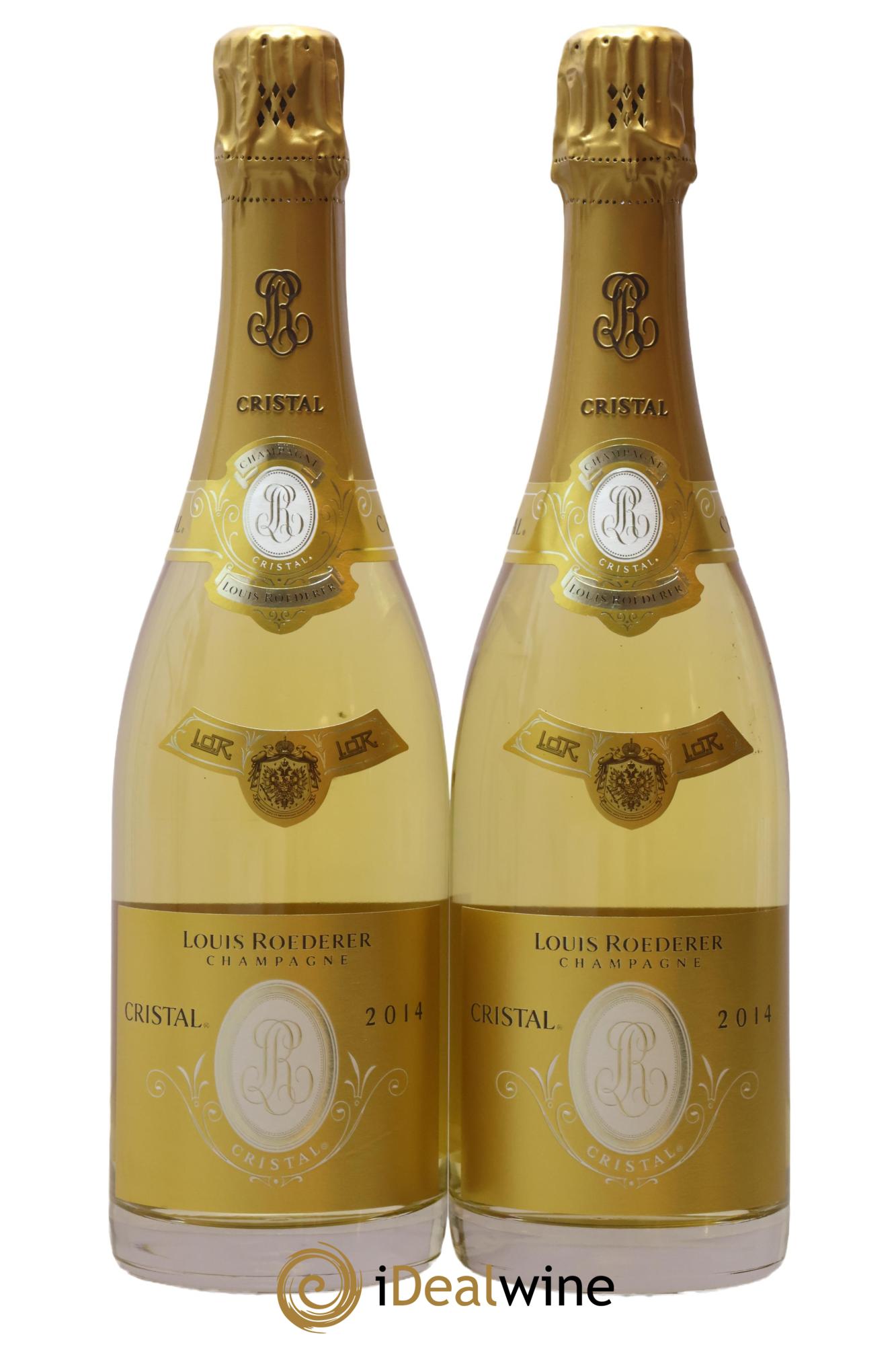 Cristal Louis Roederer 2014 - Lot of 2 bottles - 0